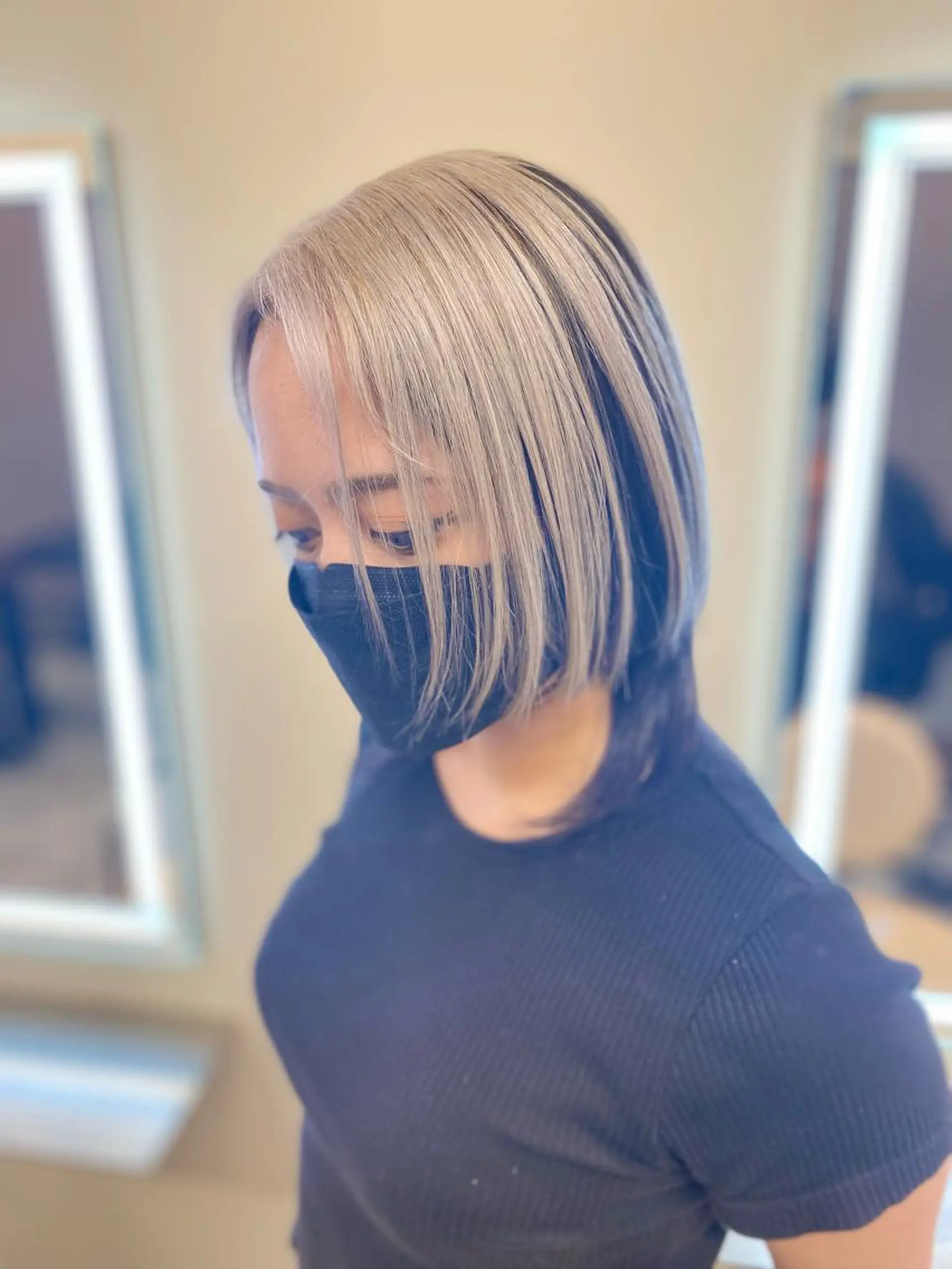 ロング カラー カット ヘアカラー トリートメント opus 店長大和 レイヤー/赤み消しのヘアスタイル