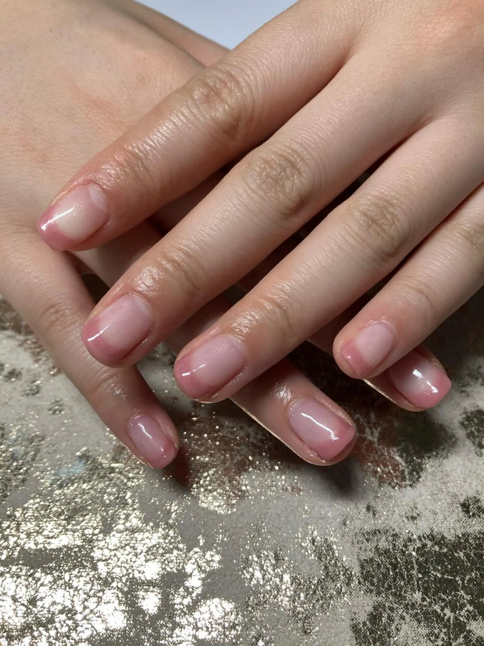 ネイル フレンチネイル スクエアネイル komohana salon🌺のネイルデザイン