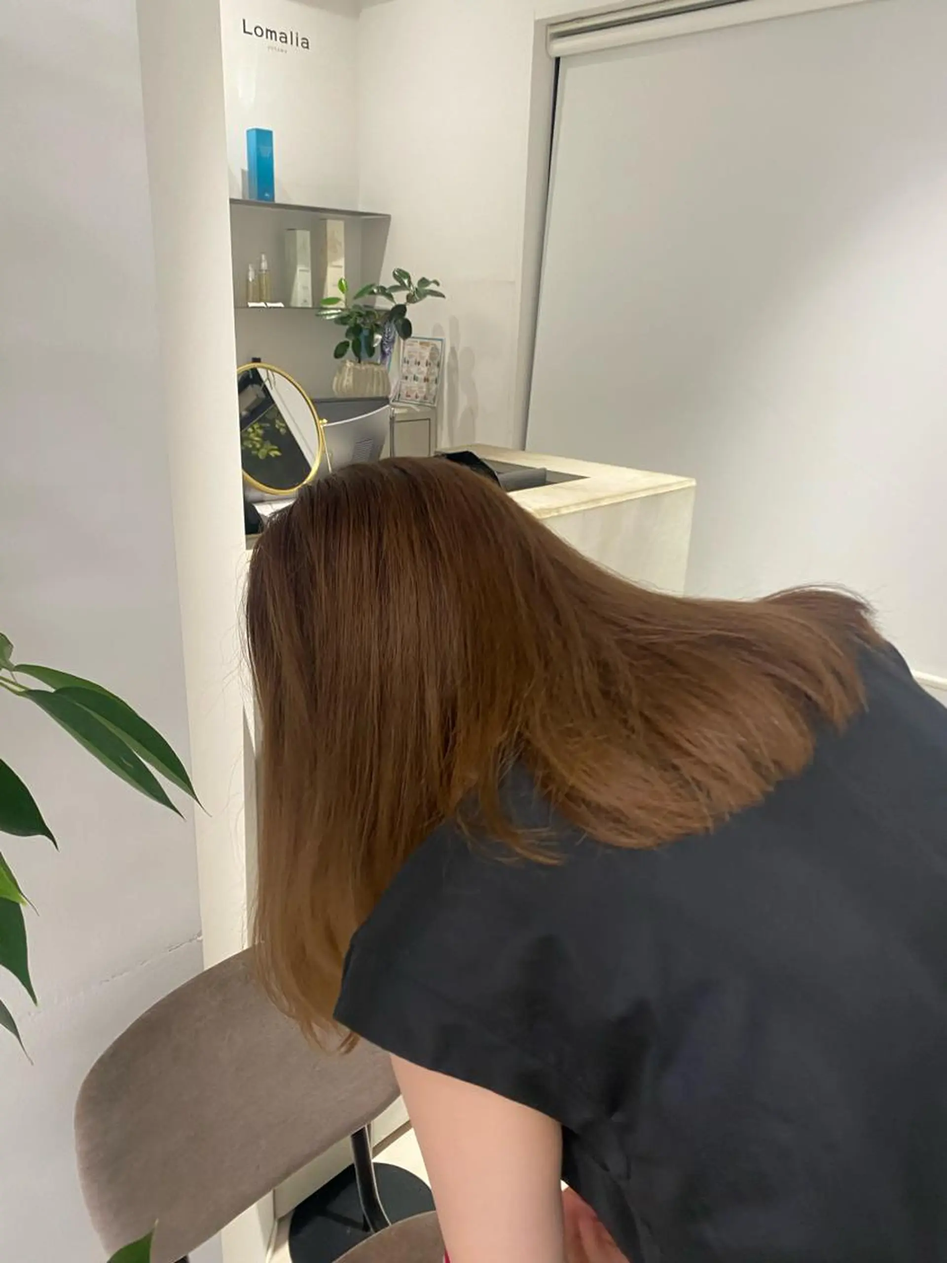 ロング カット 縮毛矯正 トリートメント noa/ 渋谷のヘアスタイル