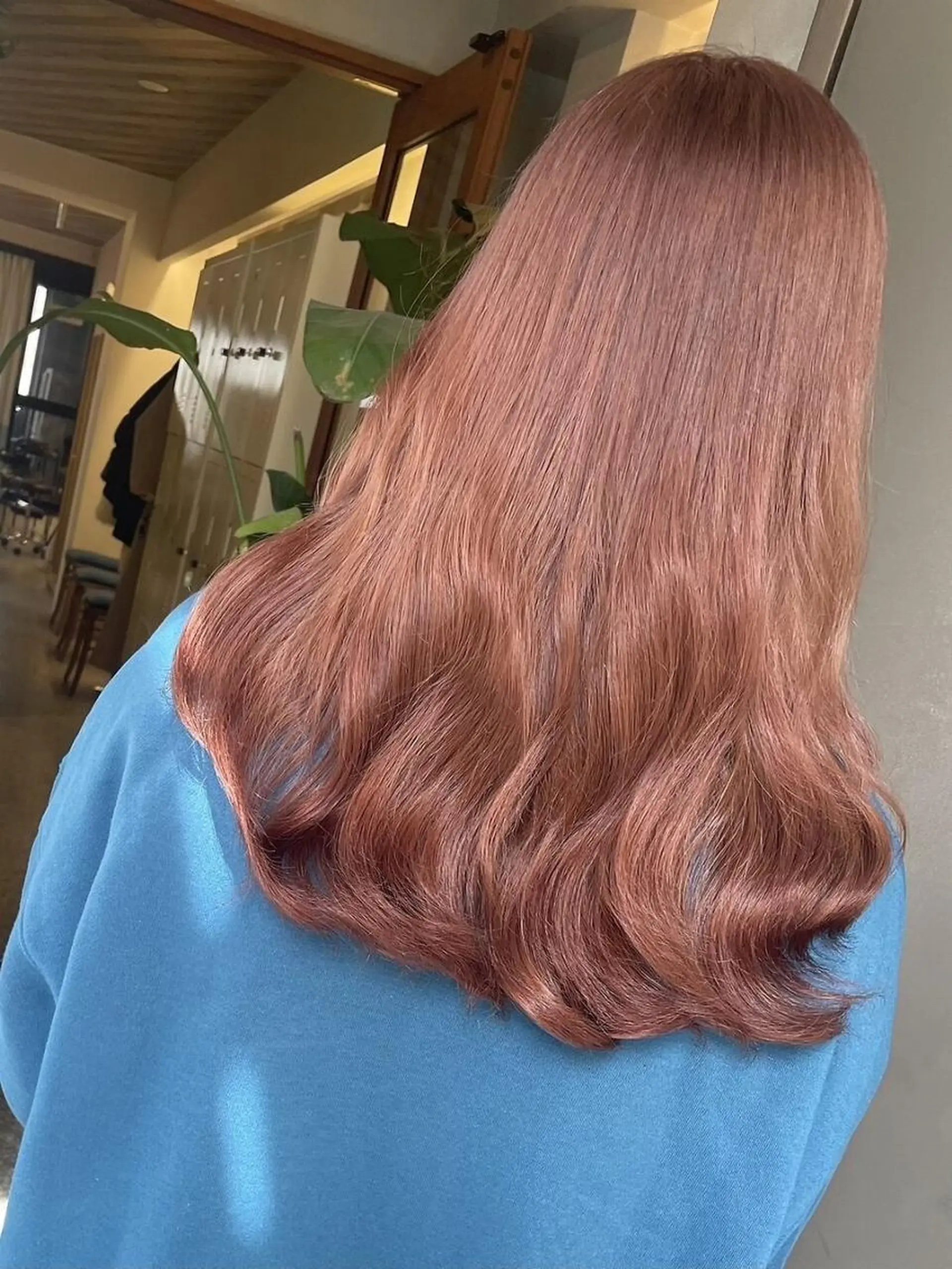 ミディアム ハイライト 髪質改善 韓国風ヘア レイヤーカット 小顔カット TIGRE for hairのヘアスタイル