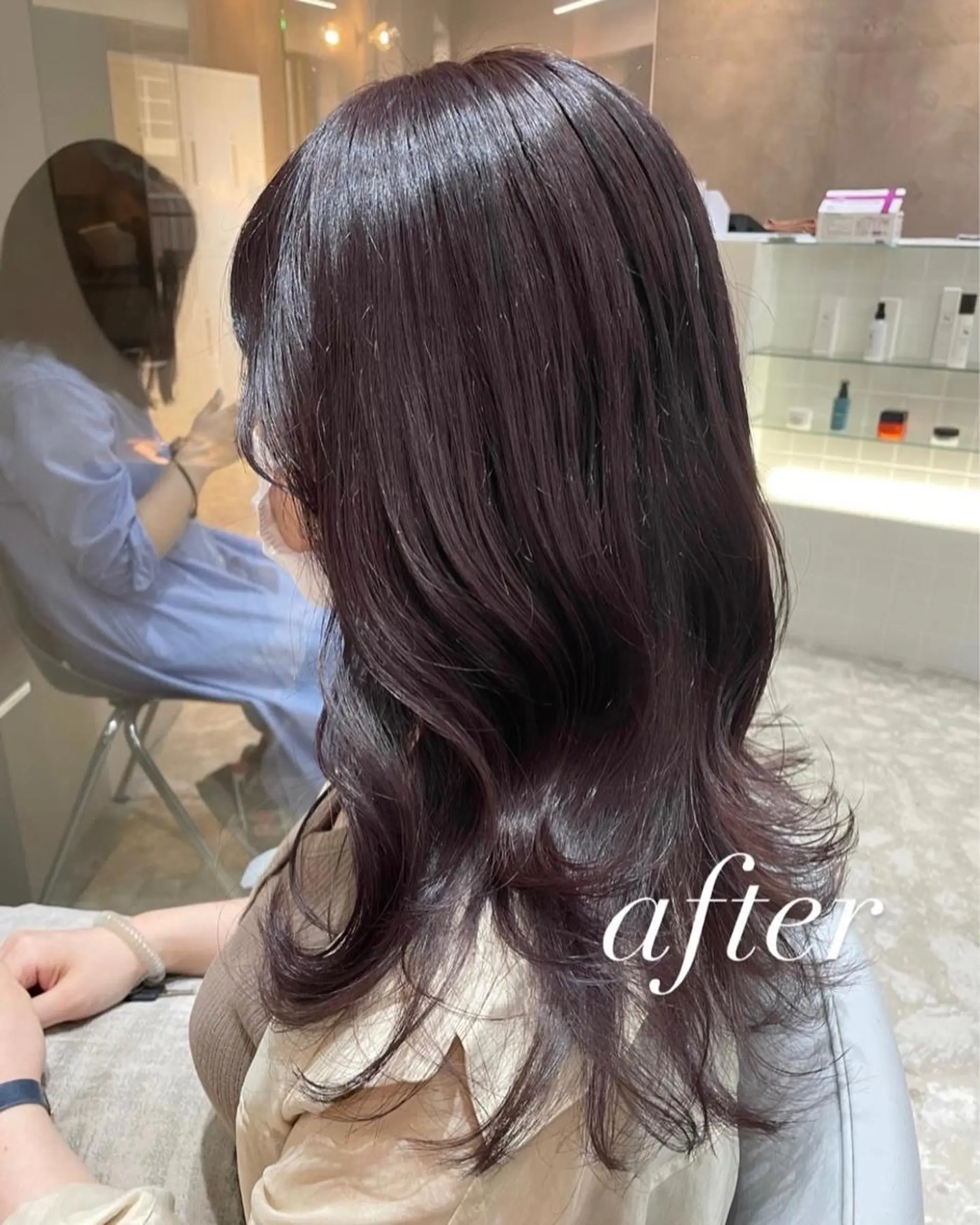 カラー ラベンダーカラー ピンクカラー ピンクラベンダー YUKI / レイヤーカット🤍のヘアスタイル