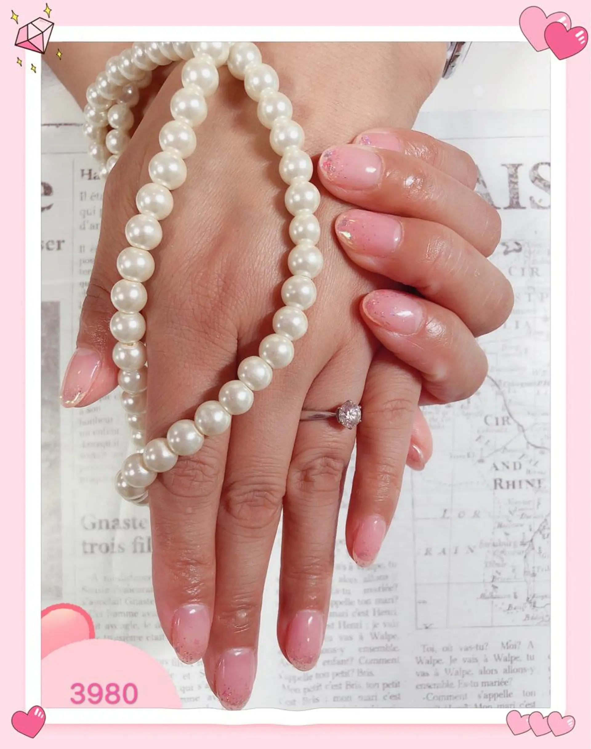 ネイル ラベンダー💖日暮里 ルル💖ネイルのネイルデザイン