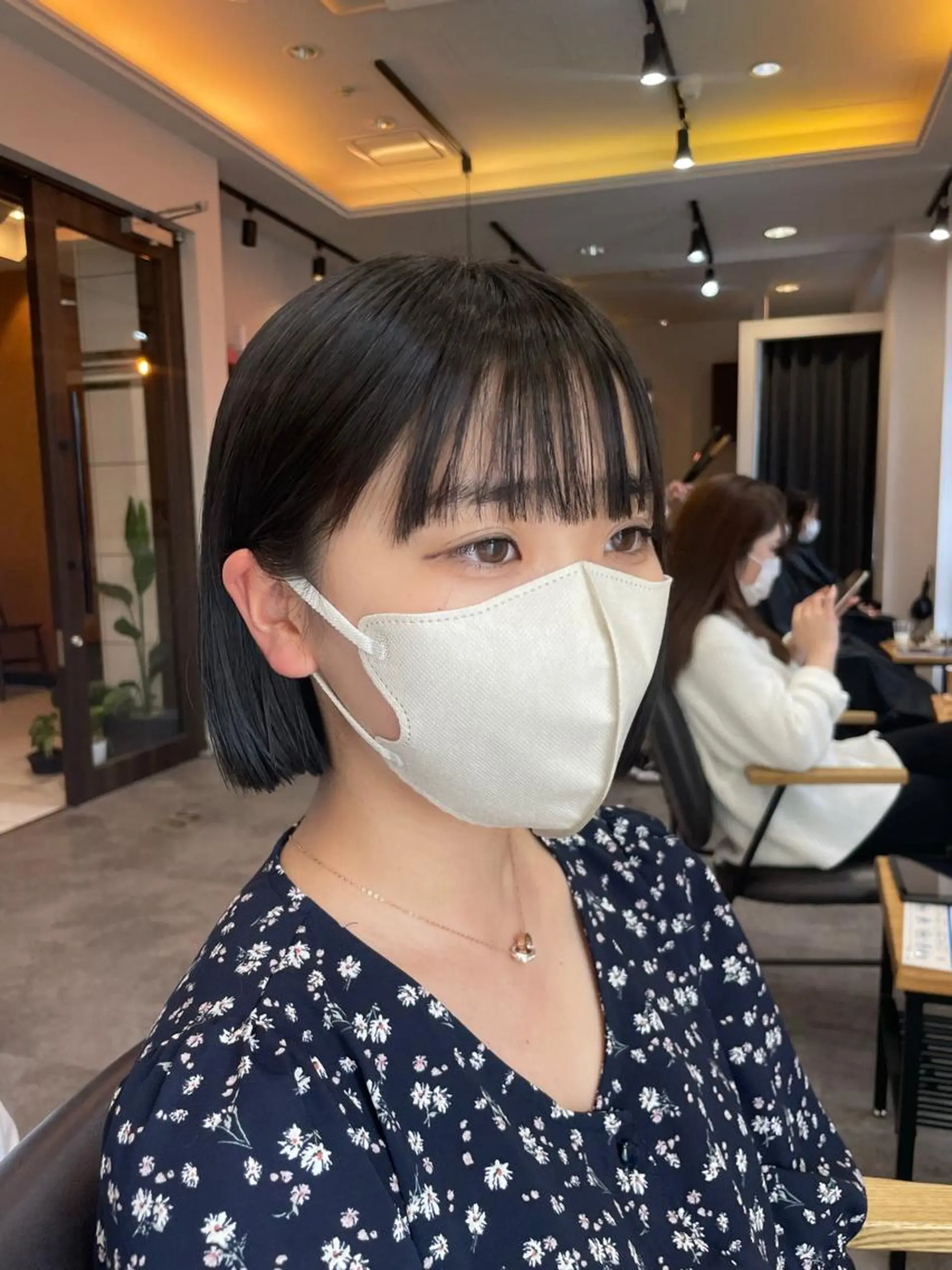 ショート カット ヘアカラー トリートメント ボブ/髪質改善/ soiナカジママドリのヘアスタイル