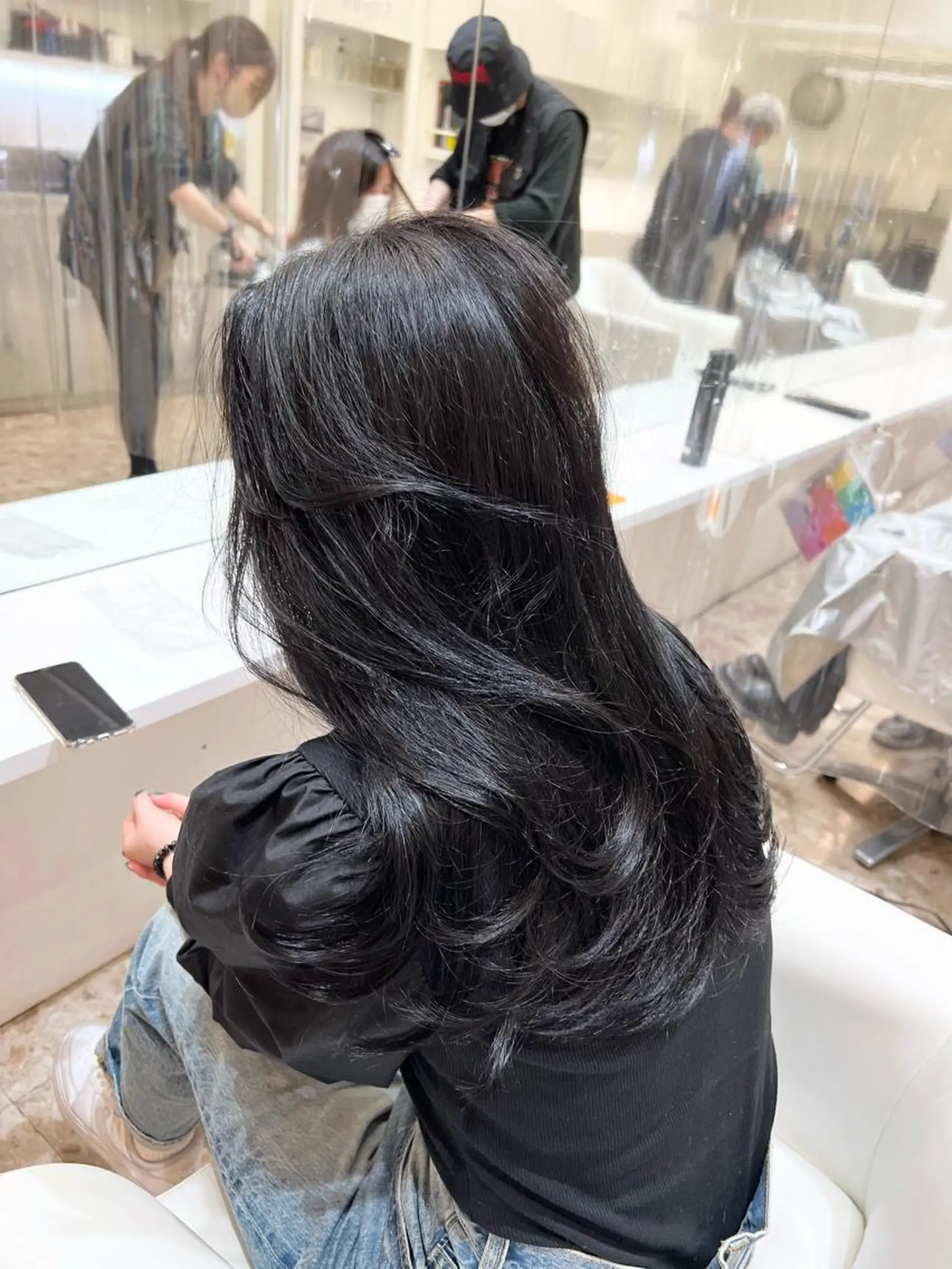 ロング カラー マツパ♡アイブロウ 南草津のマツエク・マツパデザイン