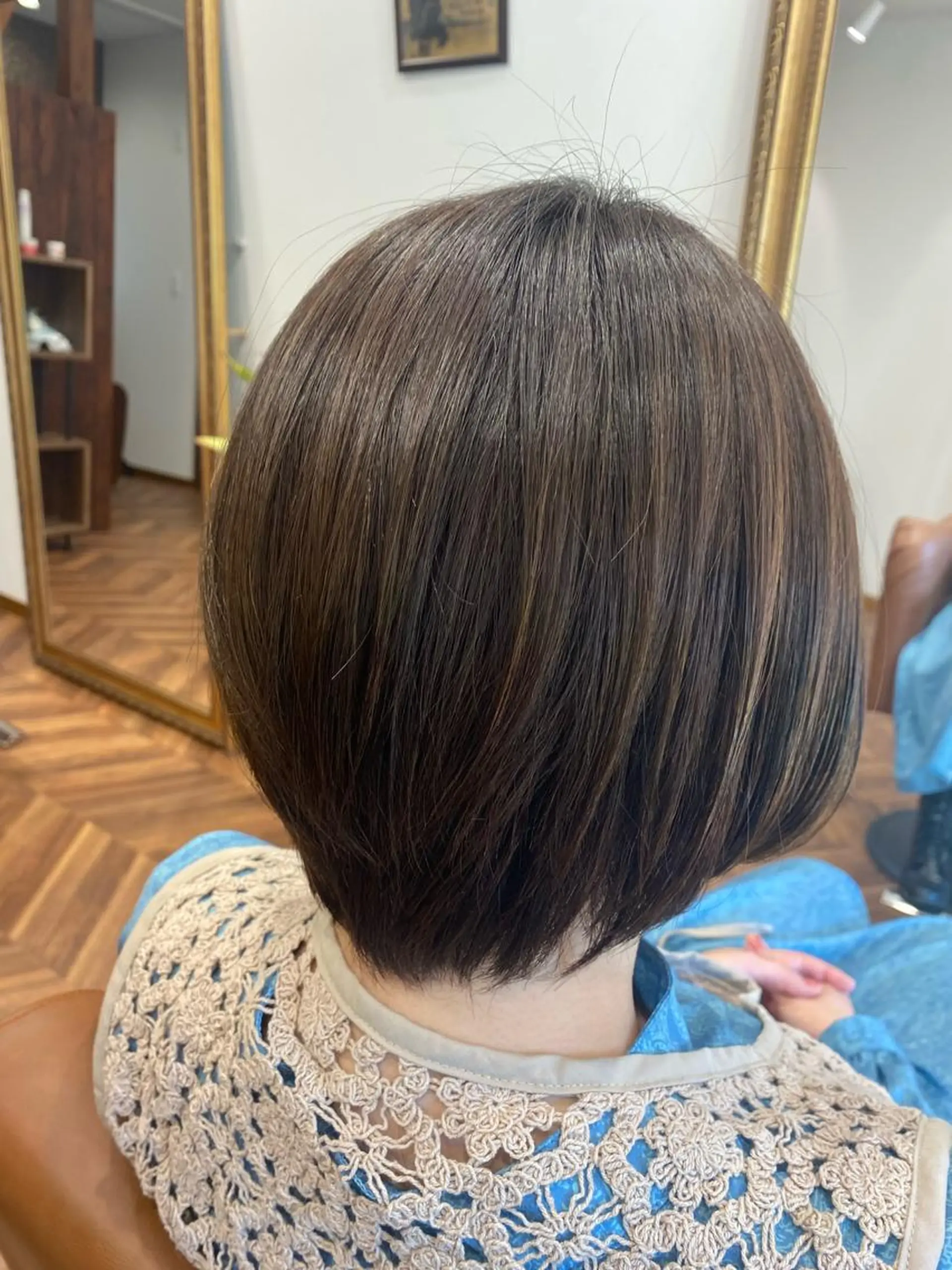 ショート カラー 【似合わせカット 】🦋岩崎 美保🐾のヘアスタイル