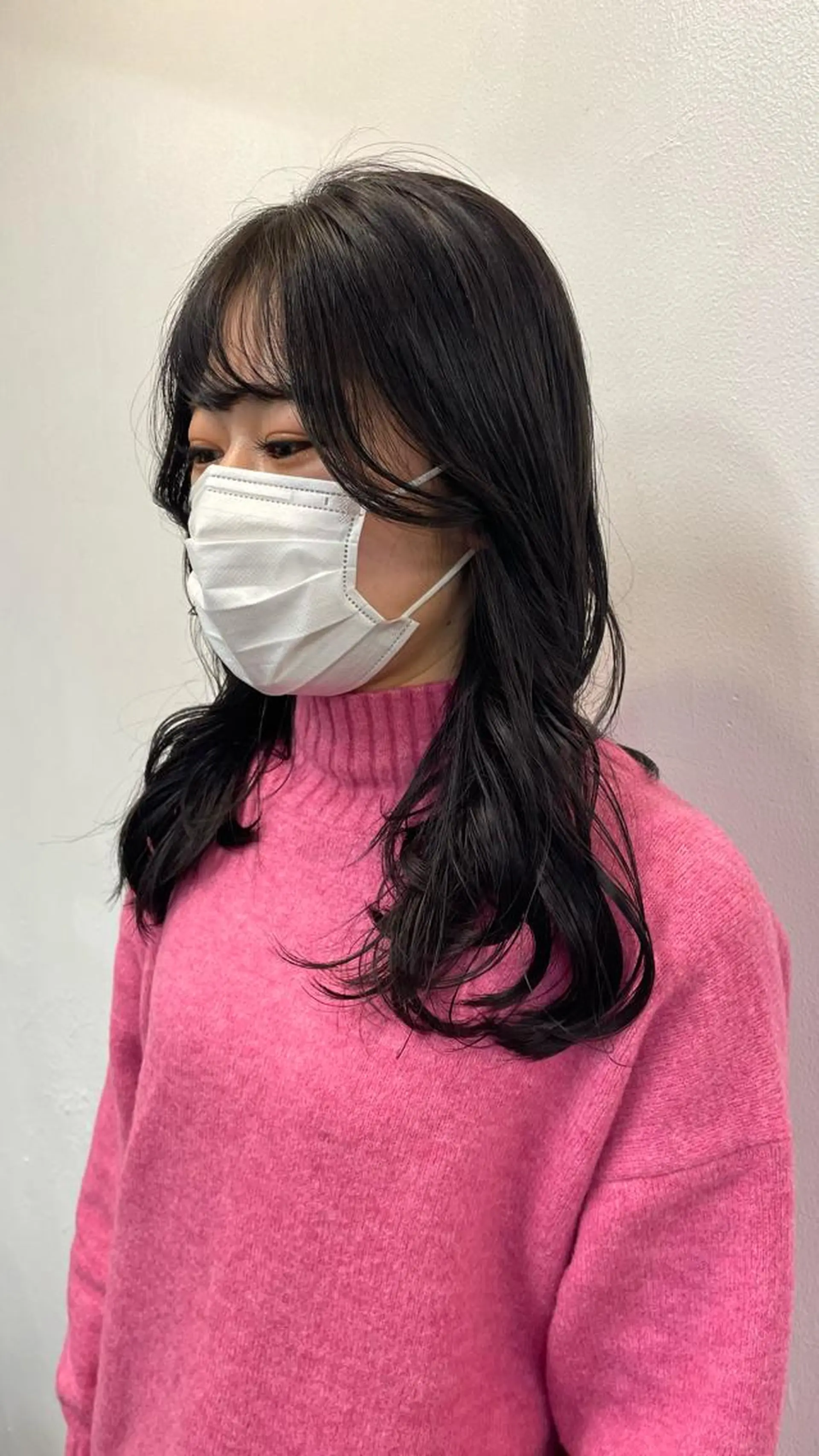セミロング カットモデル募集 長谷川のヘアスタイル