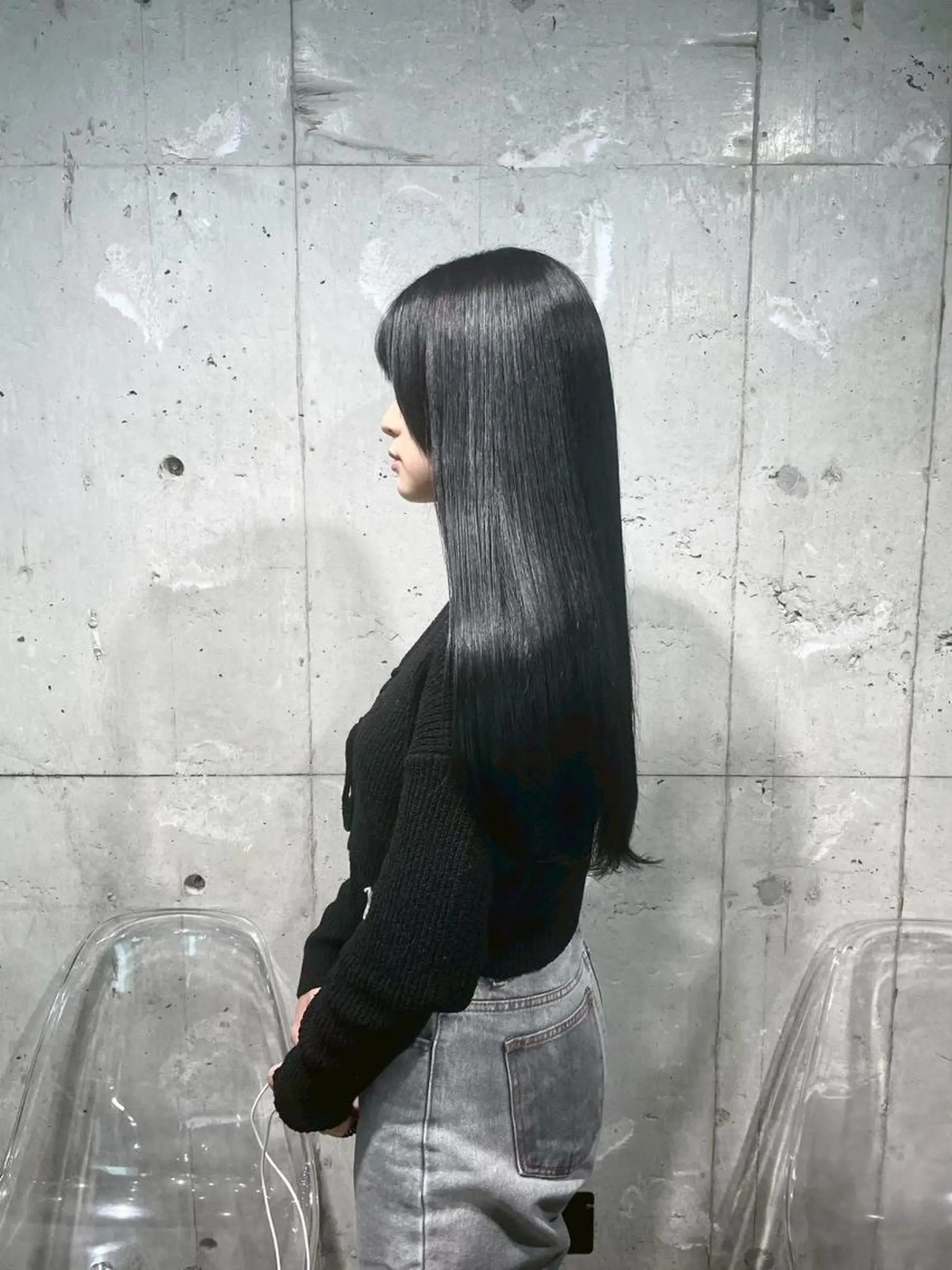 カラー 中韓mix🥀上品 透明感ヘア🥀横浜のヘアスタイル