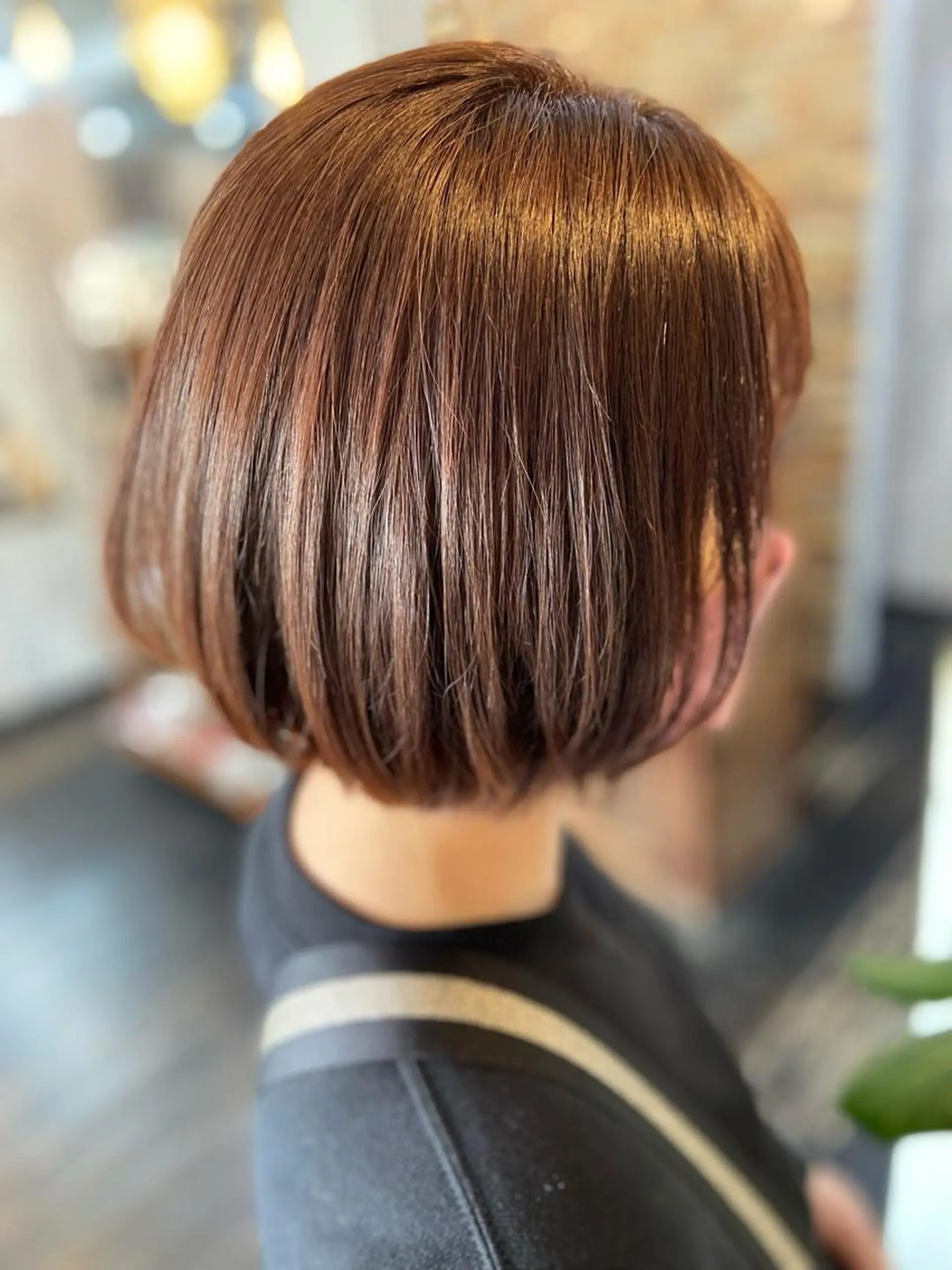 ショート カラー ブラウンカラー ARK 武藤のヘアスタイル