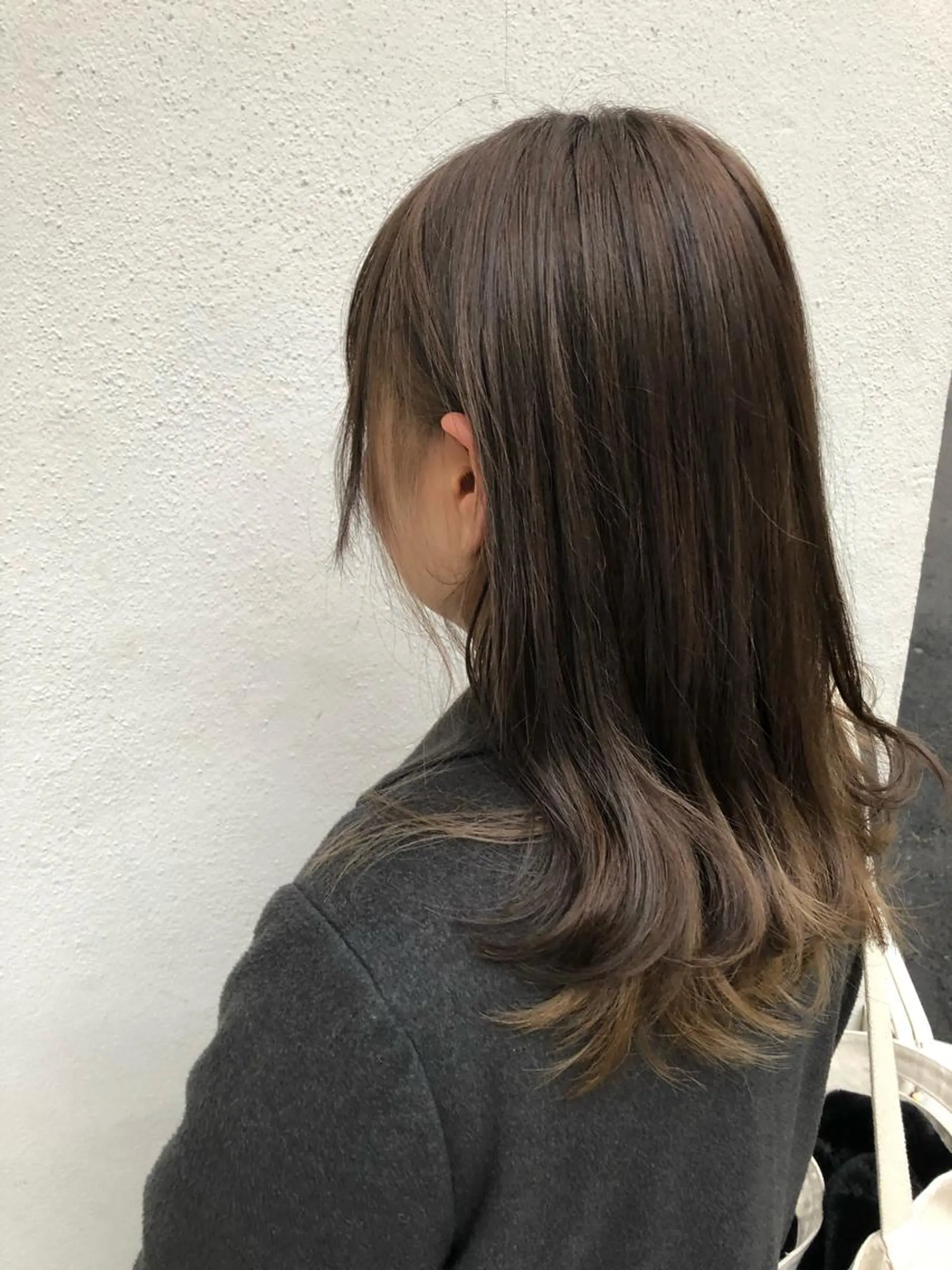 セミロング カラー グラデーションカラー SALOWIN三軒茶屋店所属・髪質改善/艶髪 やまなかのヘアスタイル