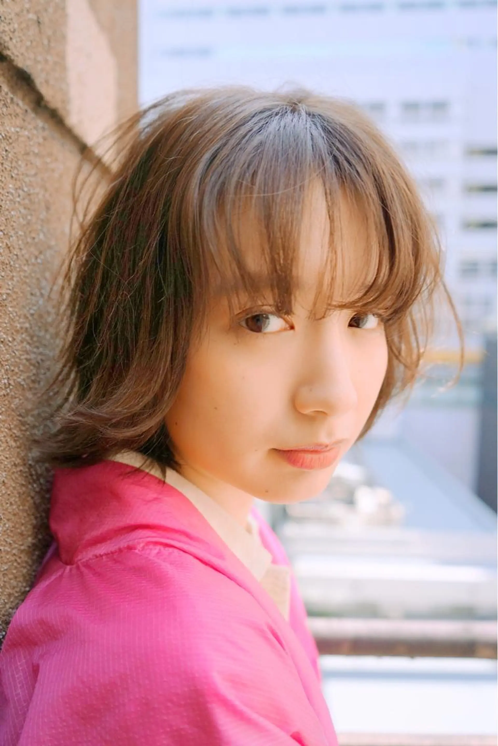 ショート カラー ボブ 外ハネヘア fhami 店長 髪質改善　DAITOのヘアスタイル