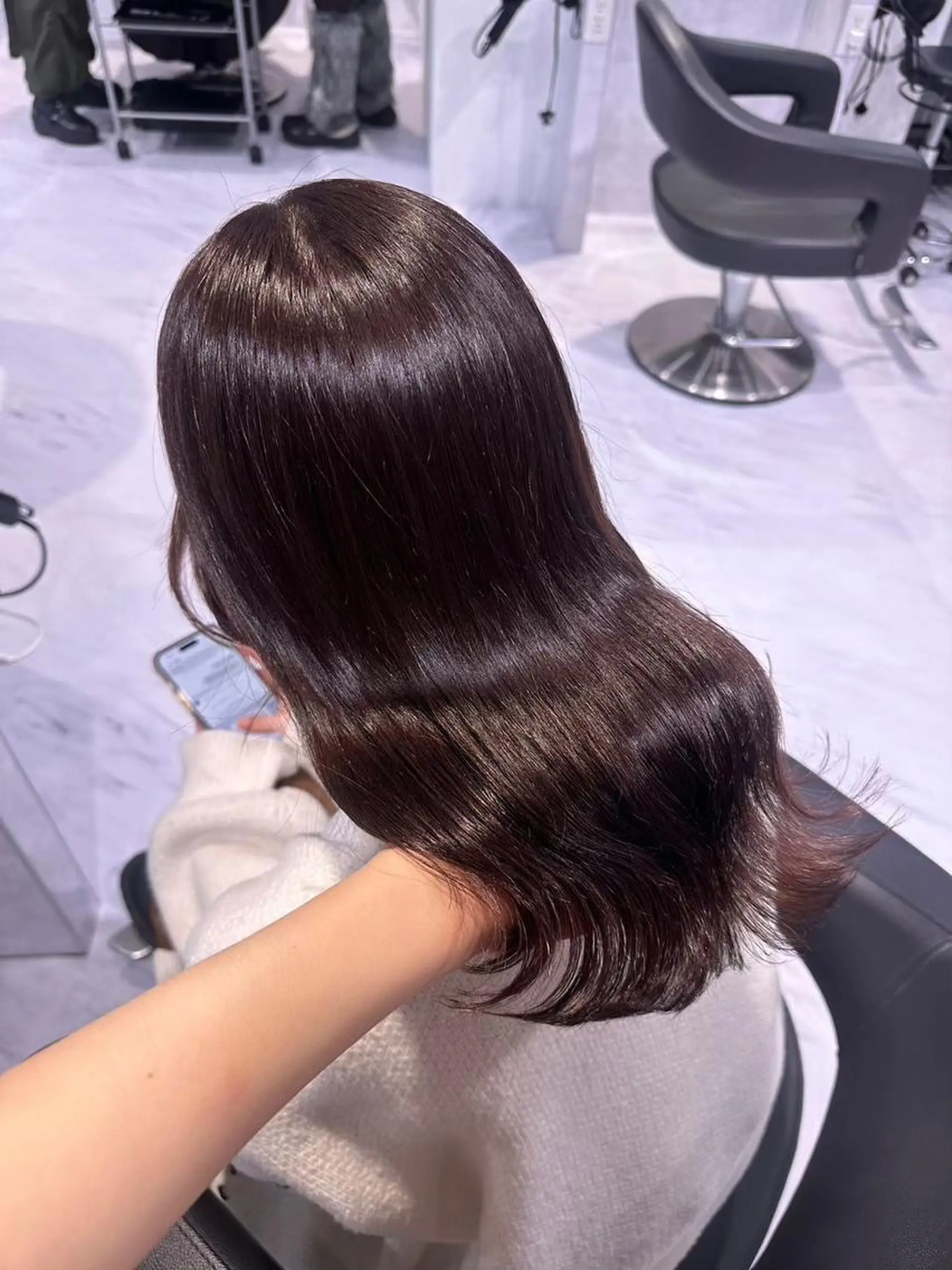 カラー *🪽愛され透明感 🪽ベージュ☕️池袋のヘアスタイル