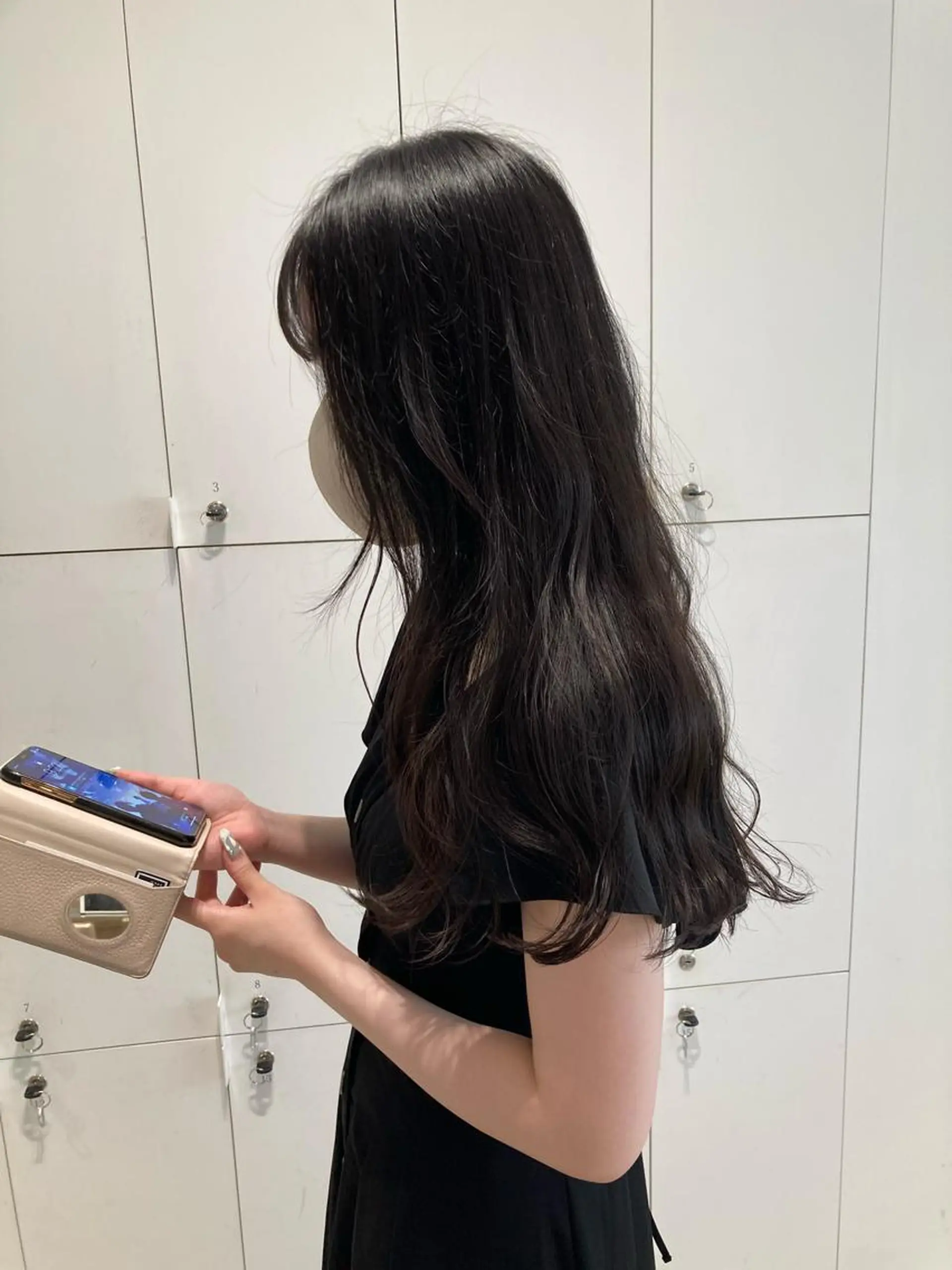 ロング ヘアセット 透明感カラー🫧 nanohaのヘアスタイル