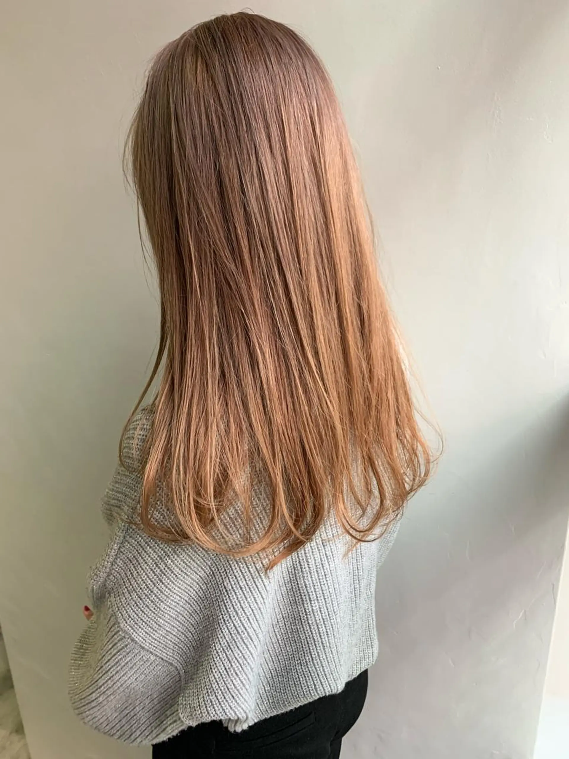 ロング カラー カット ヘアカラー トリートメント ヘアセット 怪我のため6月末 復帰予定田中瑞希🍃のヘアスタイル
