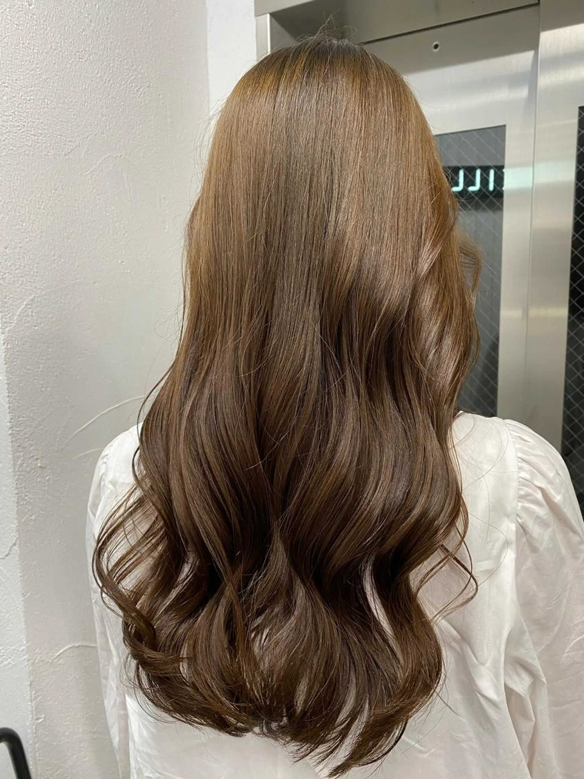 ロング カラー 🧸艶々韓国ヘア 🧁mizunaのヘアスタイル