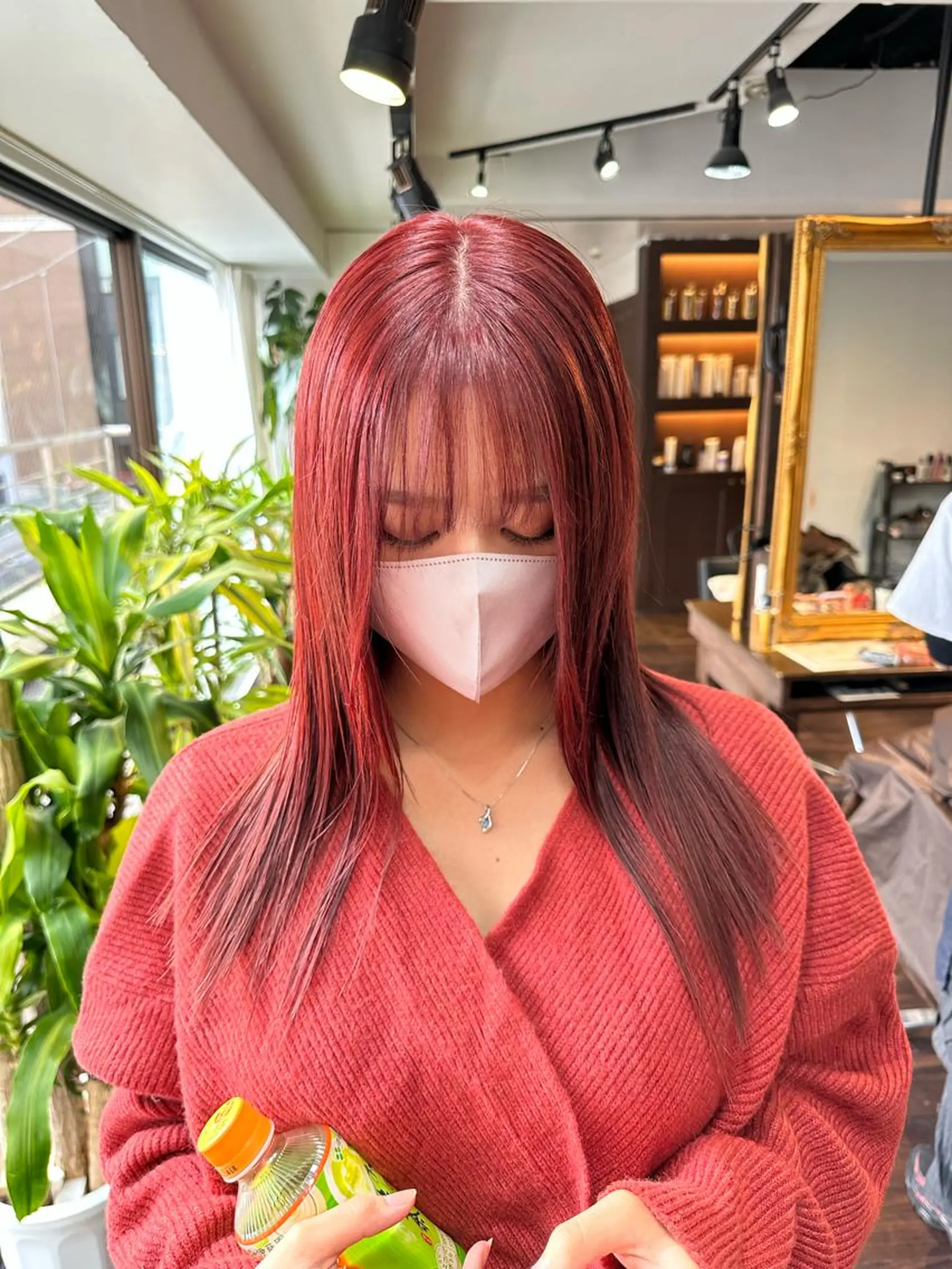 ロング カラー アディクシーカラー ブリーチ ブロンド ケアブリーチ ダブルカラー ワンホン/エクステ ケラチン/Kaitoのヘアスタイル