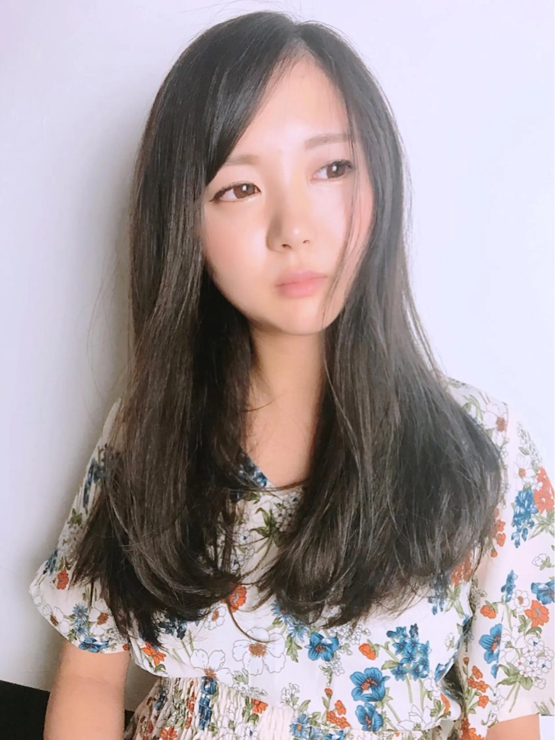 ロング カラー アッシュ ブルーカラー ブルーアッシュ ハイライトカラー ハイライト ヘアカラー トリートメント お悩み、似合わせ提案 将真のヘアスタイル