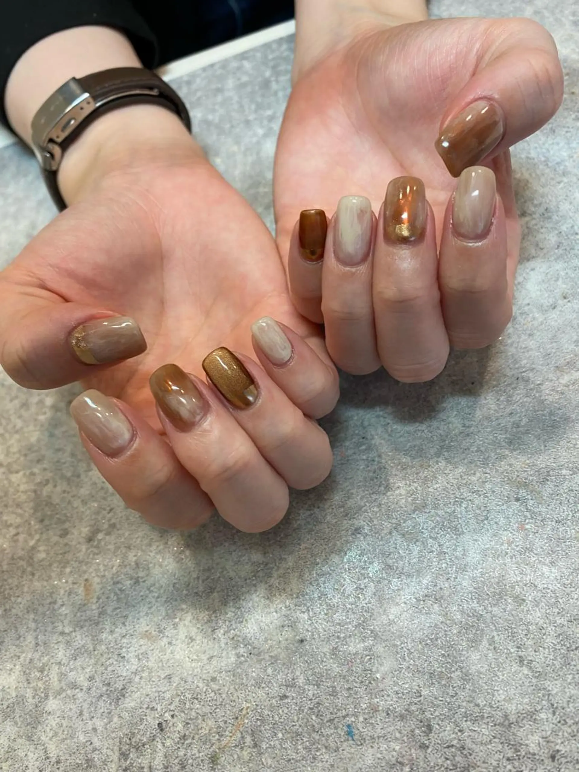 ネイル ハンドネイル 【LINON】 airiのネイルデザイン