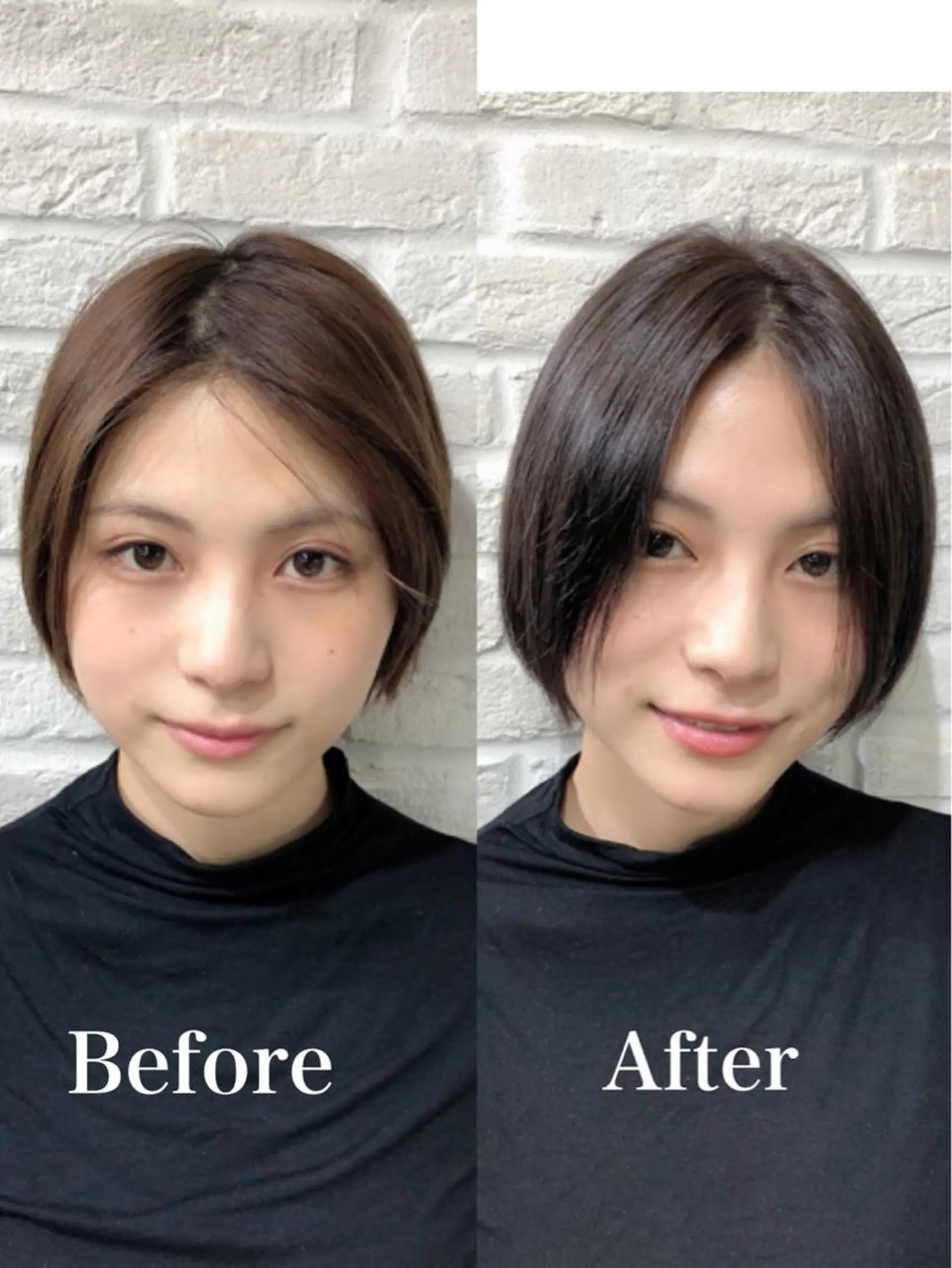 ショート ラベンダーベージュ レイヤー×髪質改善✨ 渋谷/佐藤侑哉のヘアスタイル