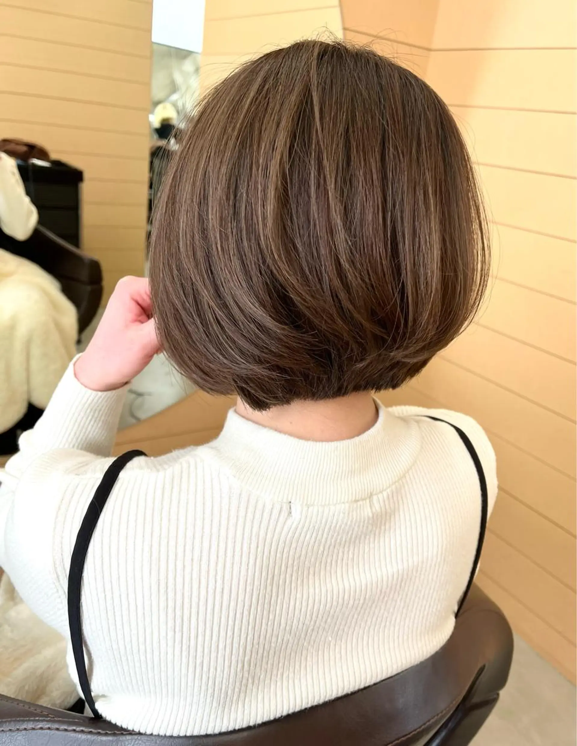 ショート カラー ヘアカラー トリートメント 難波/白髪ぼかし/ KAORIのヘアスタイル