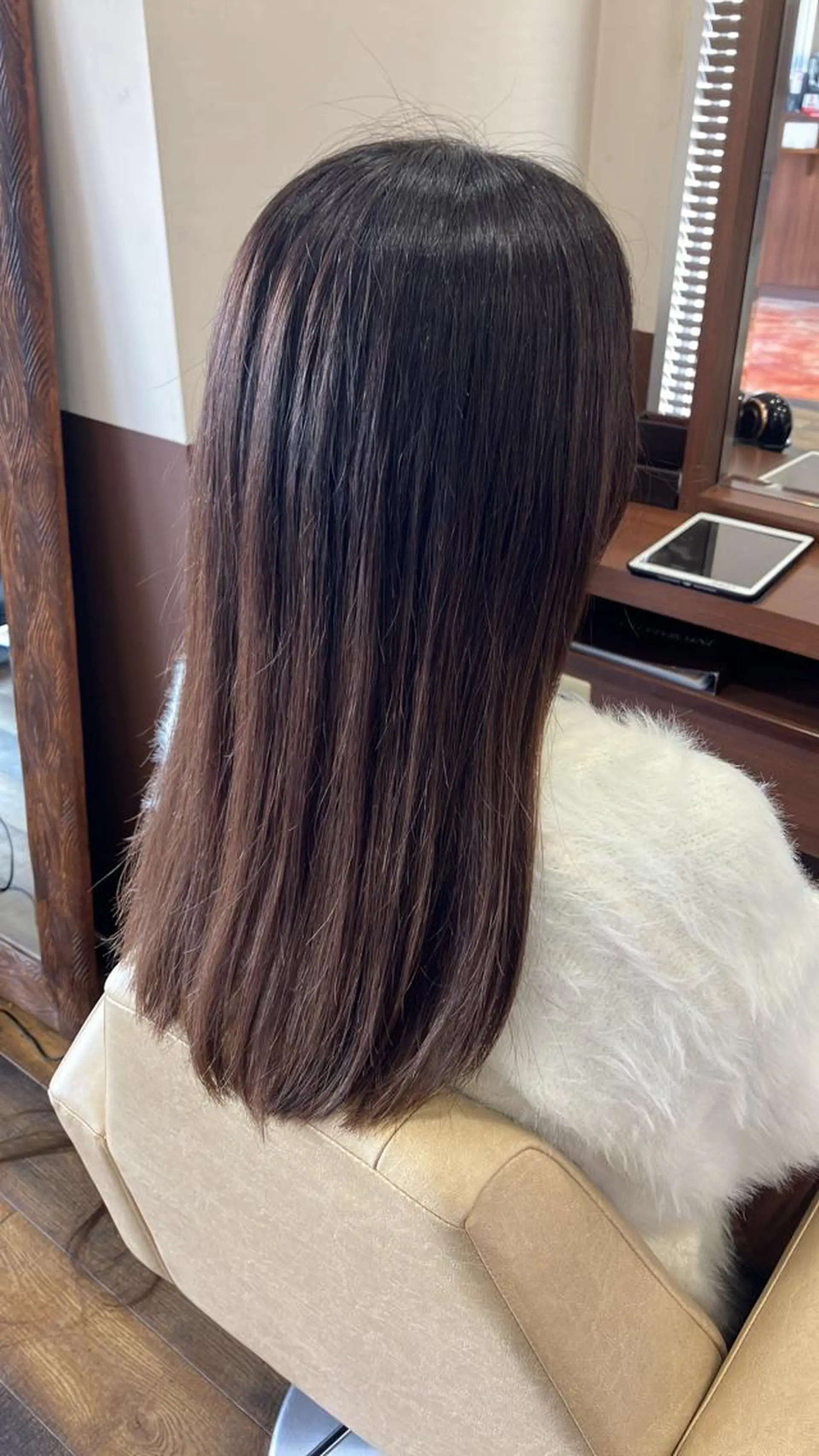 ロング ロング 平川 かなこのヘアスタイル