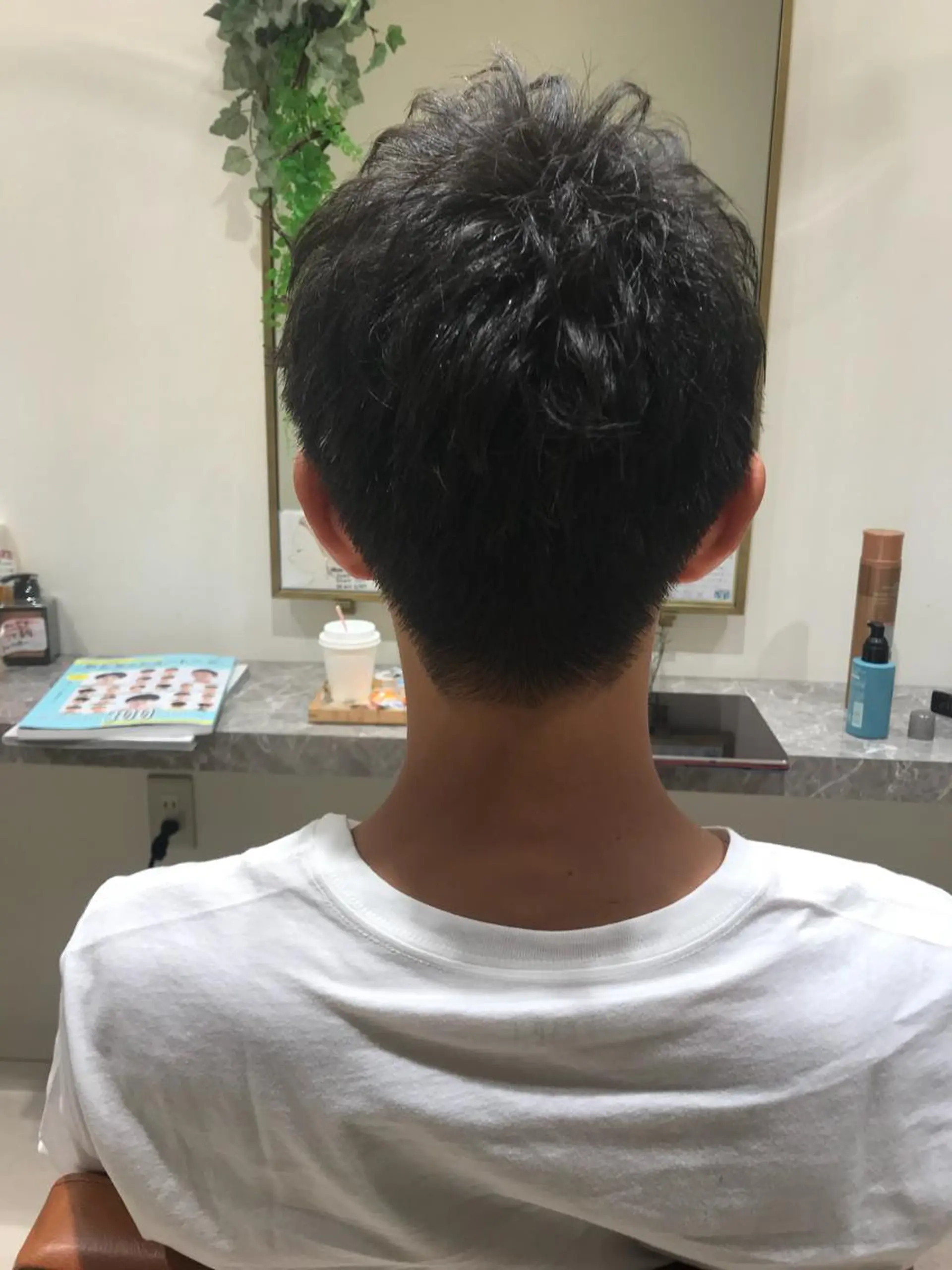 ショート メンズ メンズショート ショートヘア 菅 由梨菜のヘアスタイル