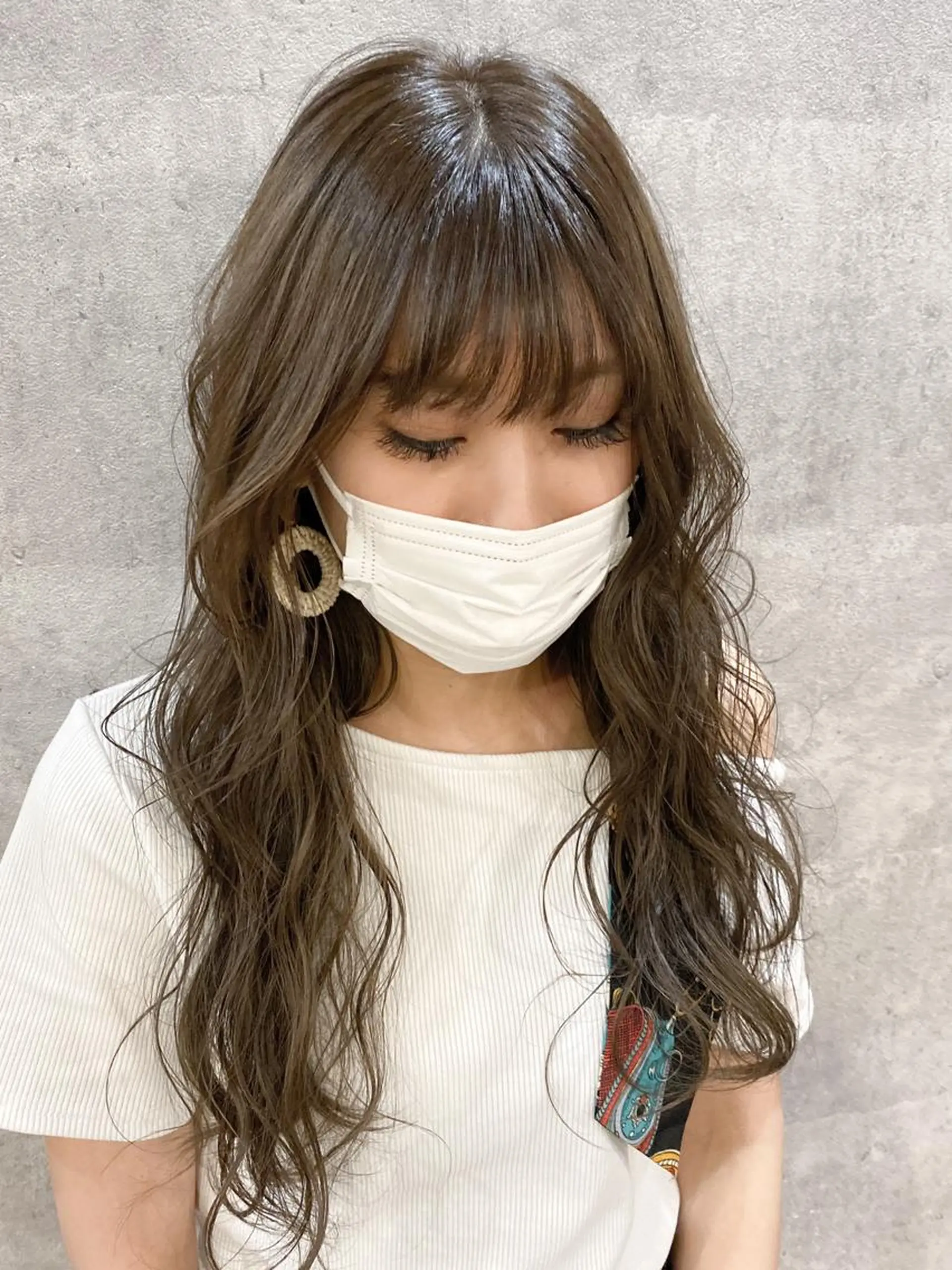 ロング ヘアカラー トリートメント Bear(ベア)所属・KYOKO 【Bear】のヘアスタイル