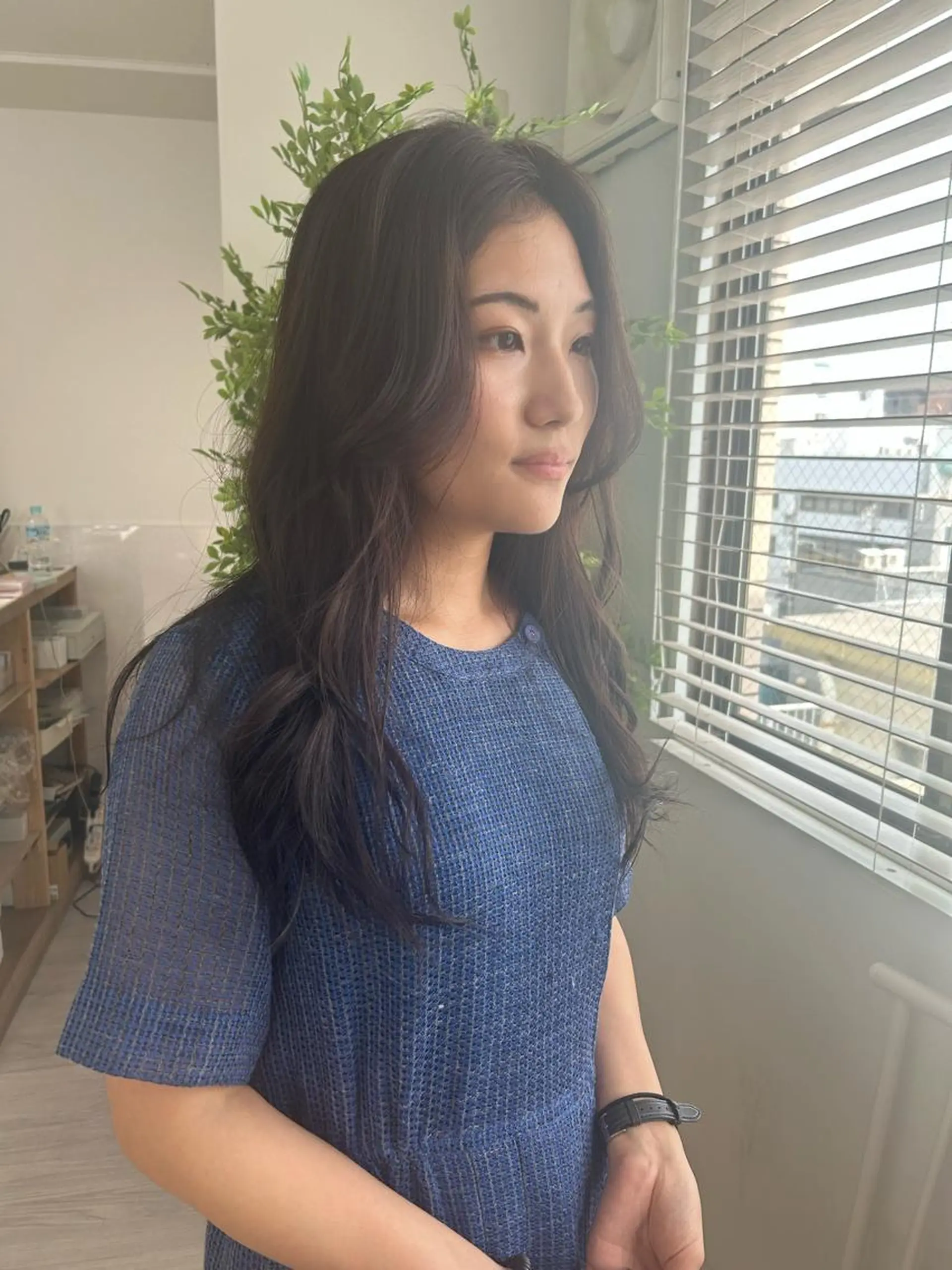 セミロング カラー 💙まこと💙艶 カラー(Rico)のヘアスタイル