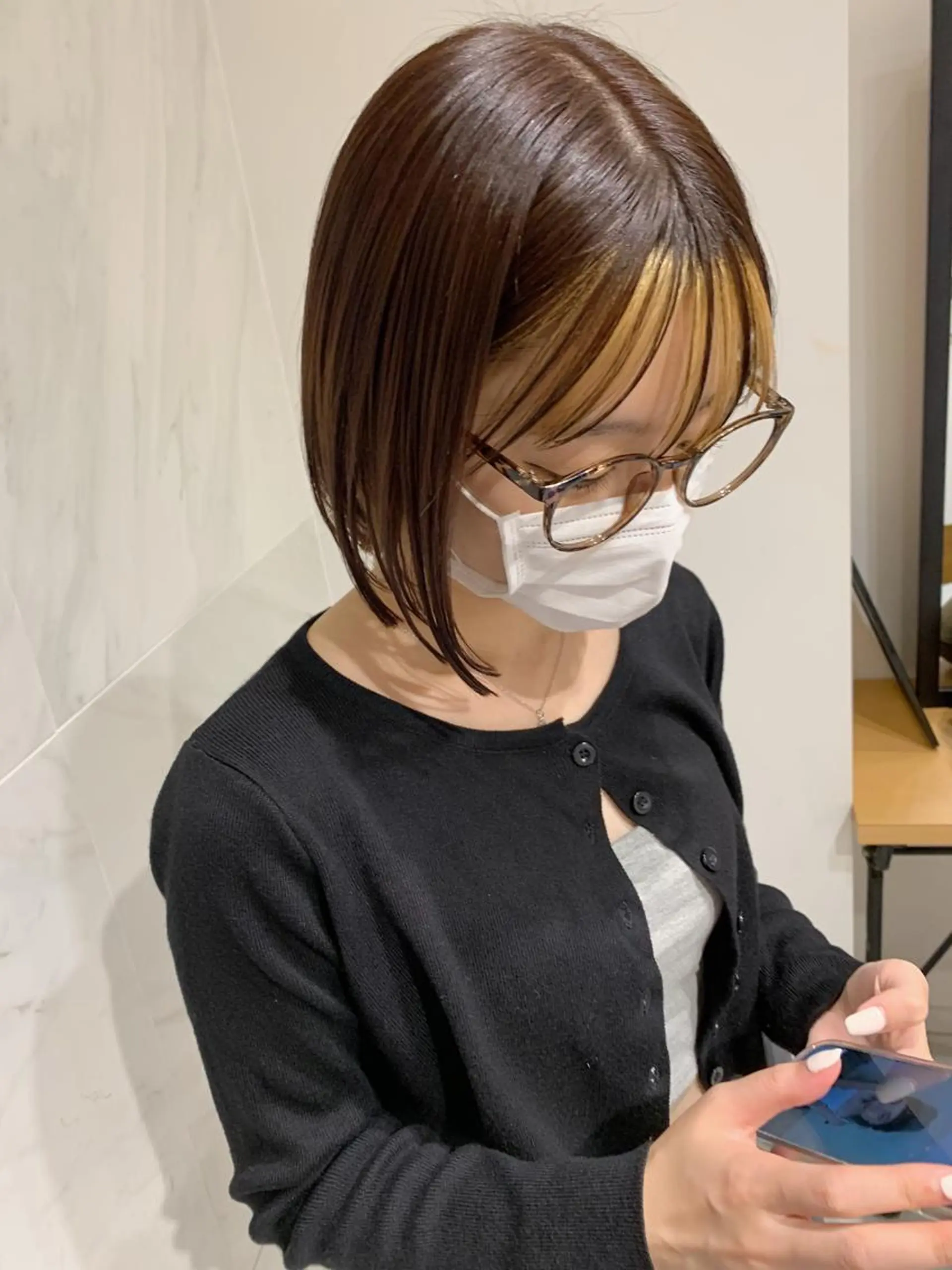 ショート カラー チバ タクミのヘアスタイル