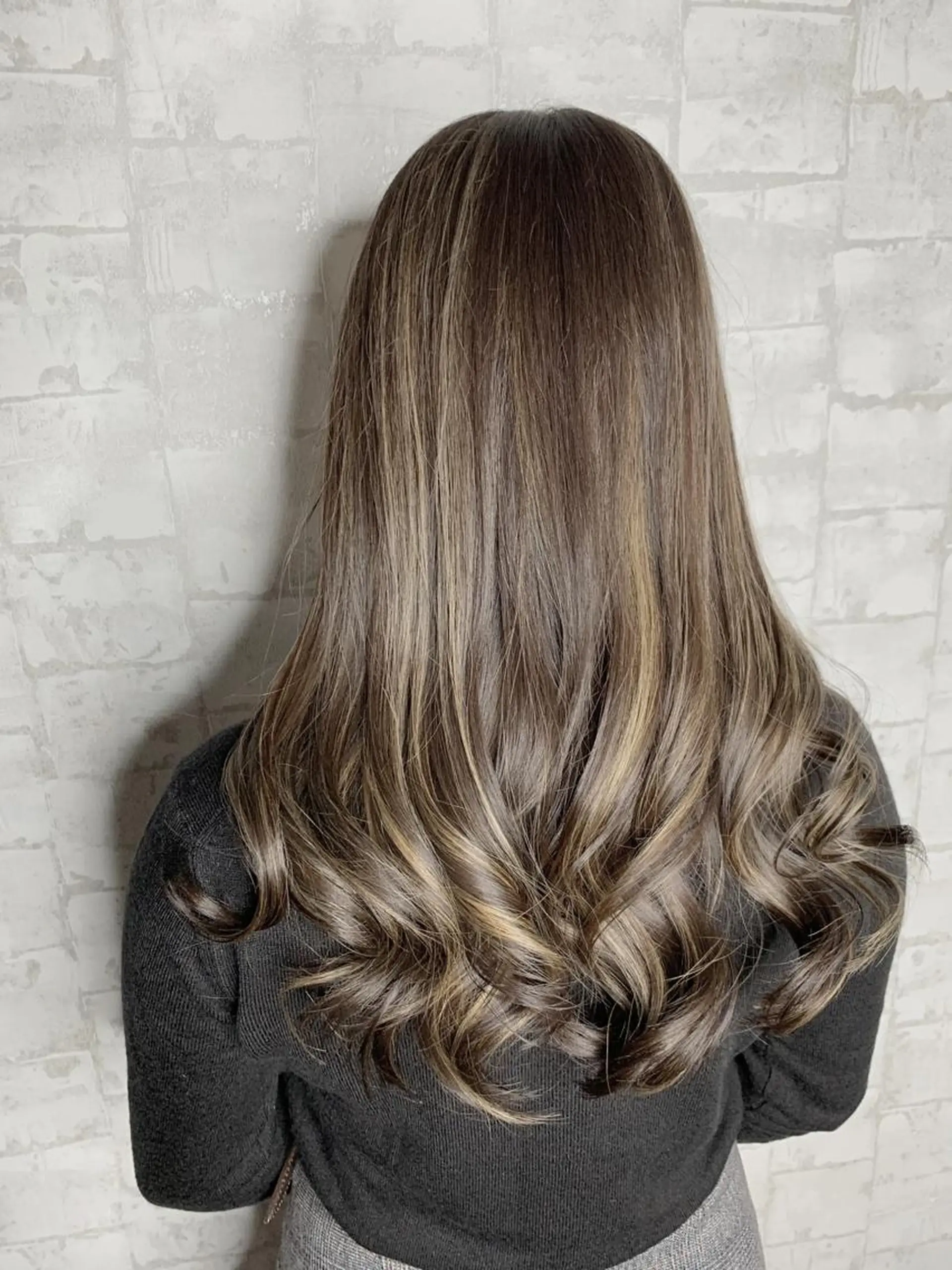 ロング カラー 船津武俊 フナツタケトシのヘアスタイル