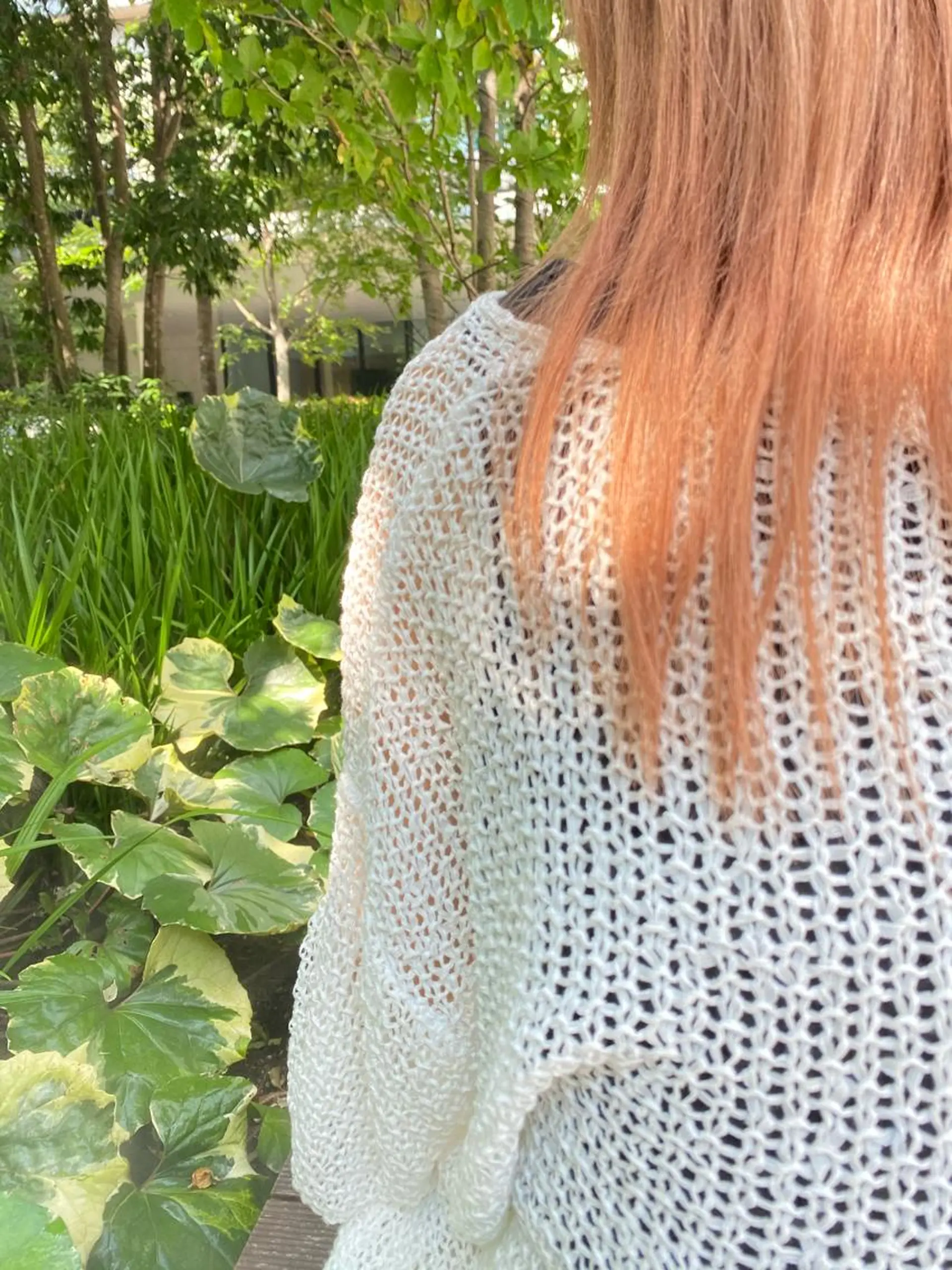 ミディアム カラー レイヤーウルフ エクステ磯部のヘアスタイル