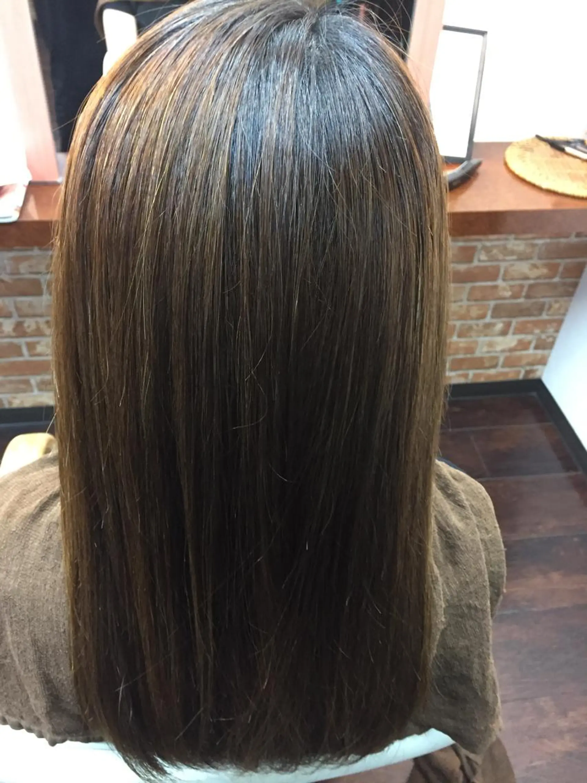 ロング パーマ 桧山 真のヘアスタイル