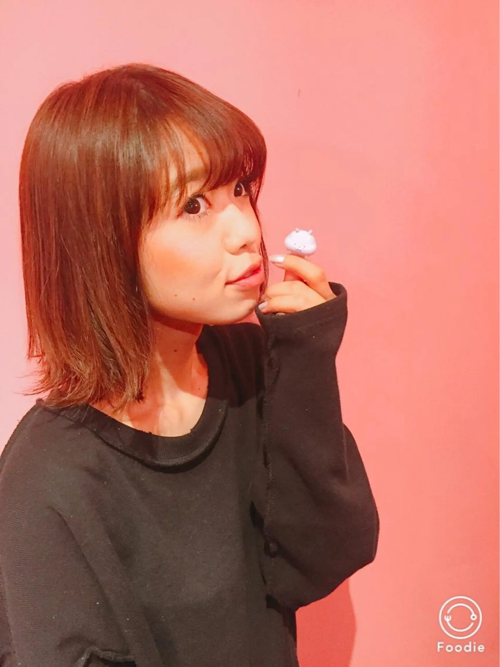 ミディアム カラー 縮毛矯正クロスパーマ 益子達也のヘアスタイル