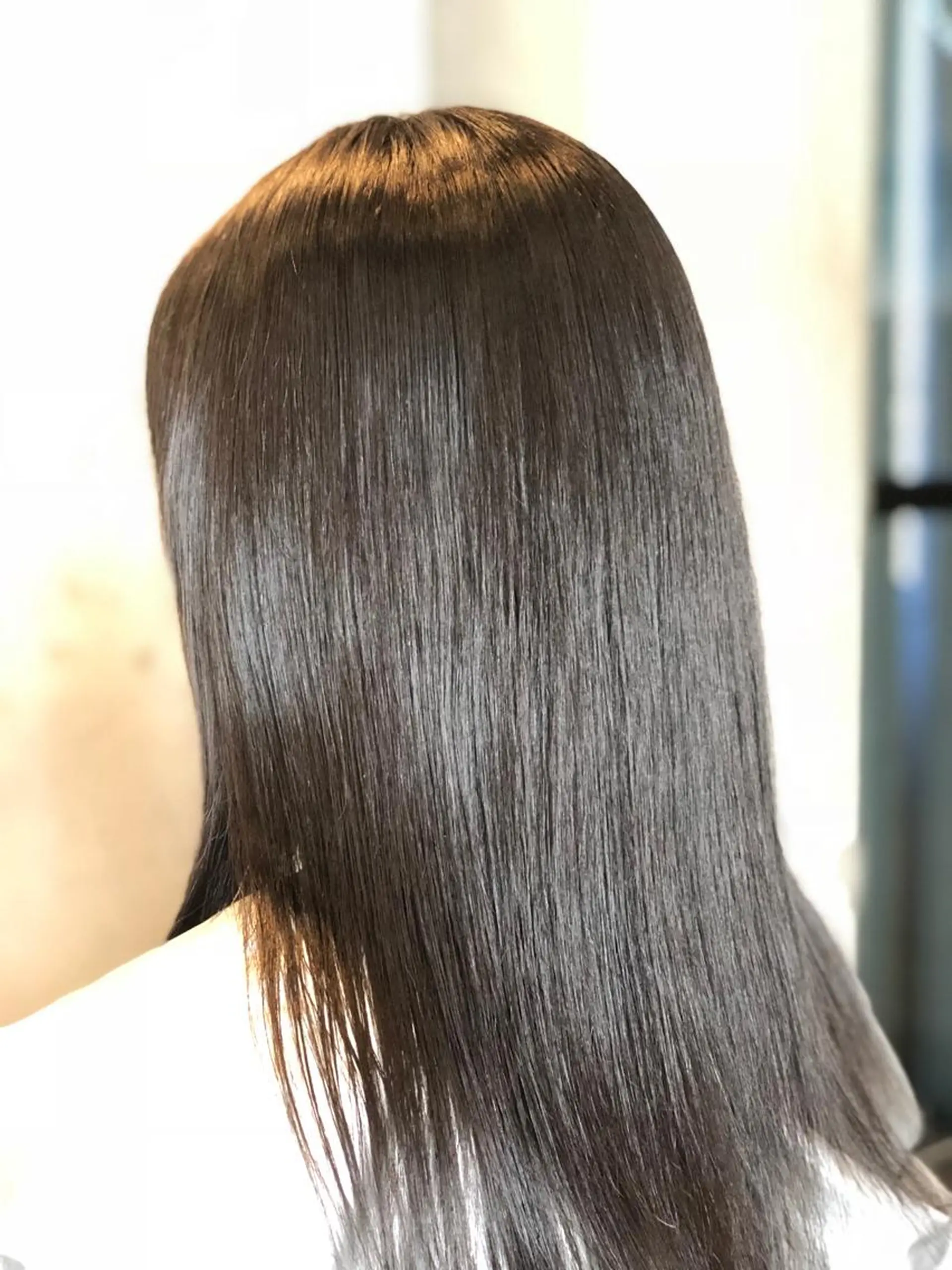 ミディアム 縮毛矯正 縮毛矯正専門店☆ 春井　祐人のヘアスタイル