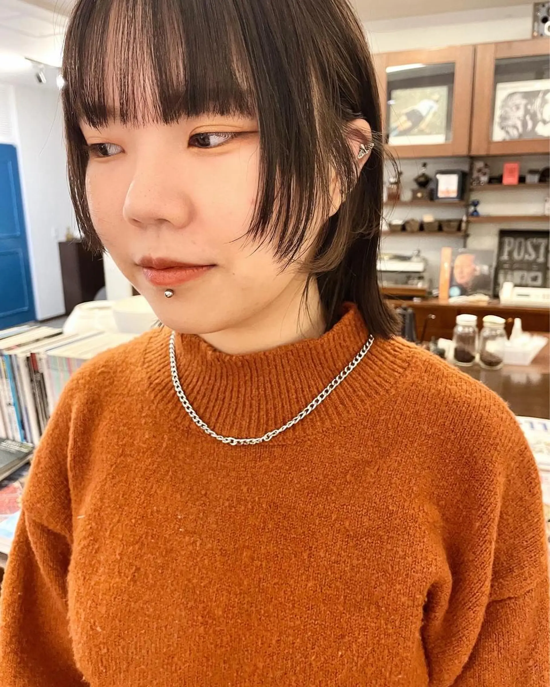 ミディアム 田口 武英のヘアスタイル
