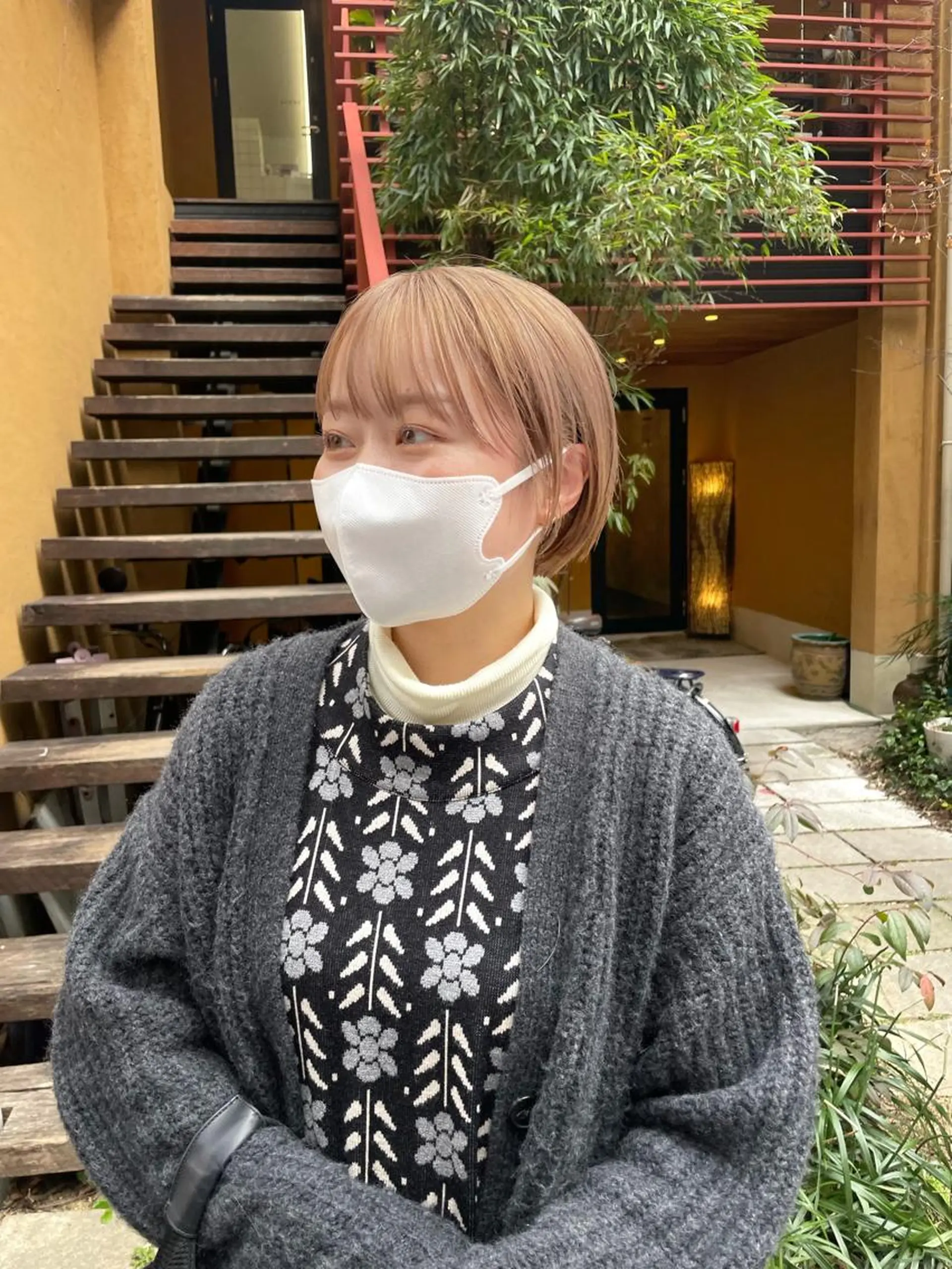 ショート カット ヘアカラー 関 京磨のヘアスタイル