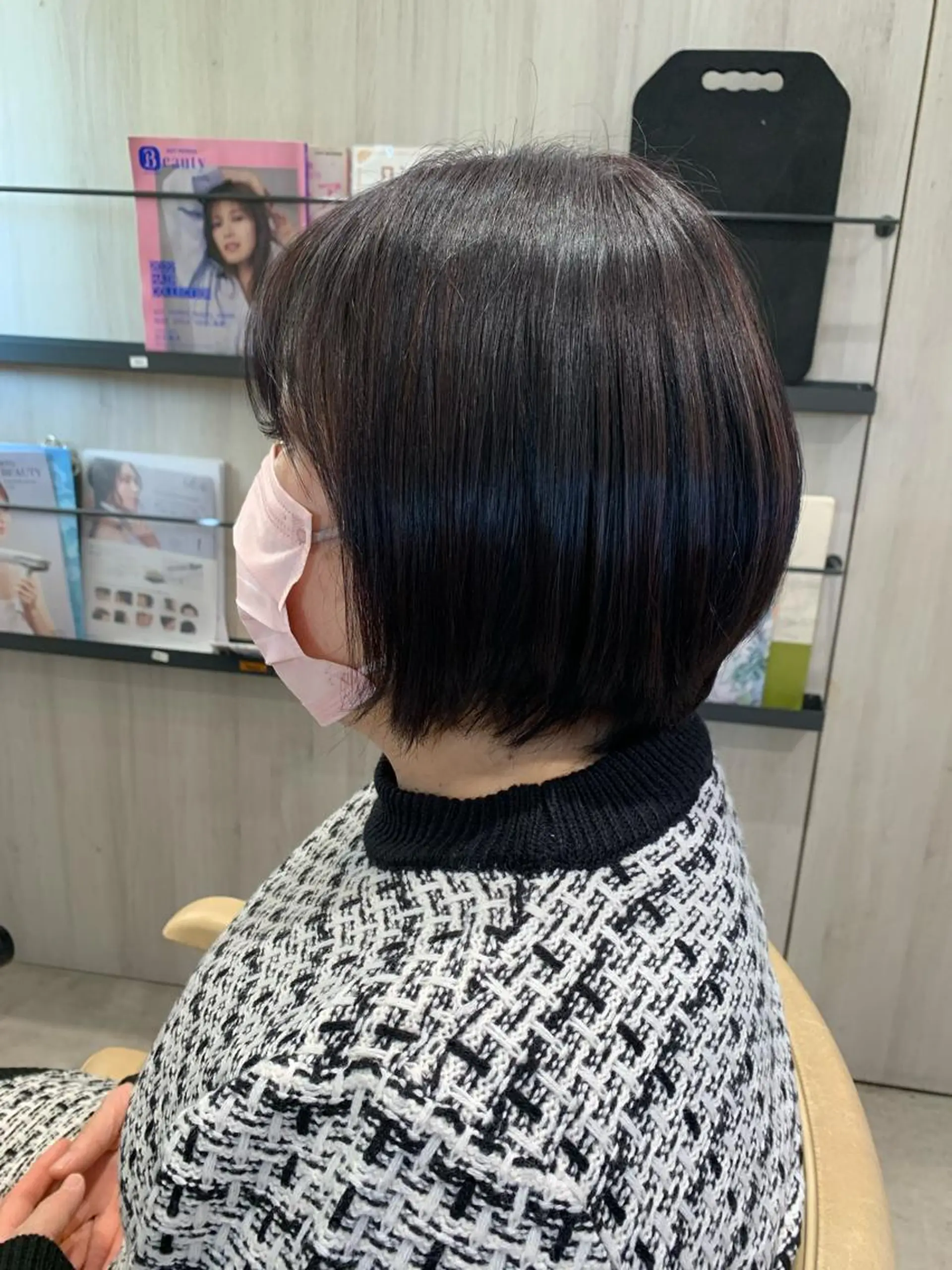 ショート カラー ハイライトカラー ボブ ハイライト 水戸/似合わせカット /Rukaのヘアスタイル