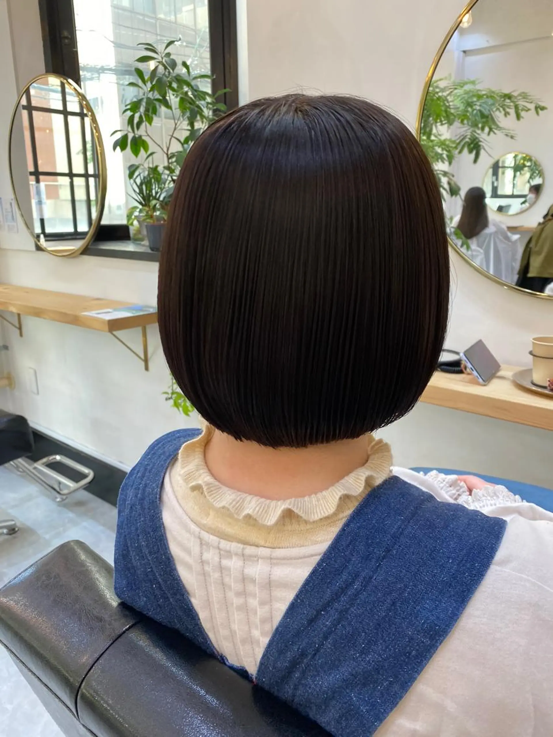 ミディアム カラー イルミナカラー ボブ トリートメント カット ヘアカラー トリートメント ヘッドスパ CARICIA🌱 masaeのヘアスタイル