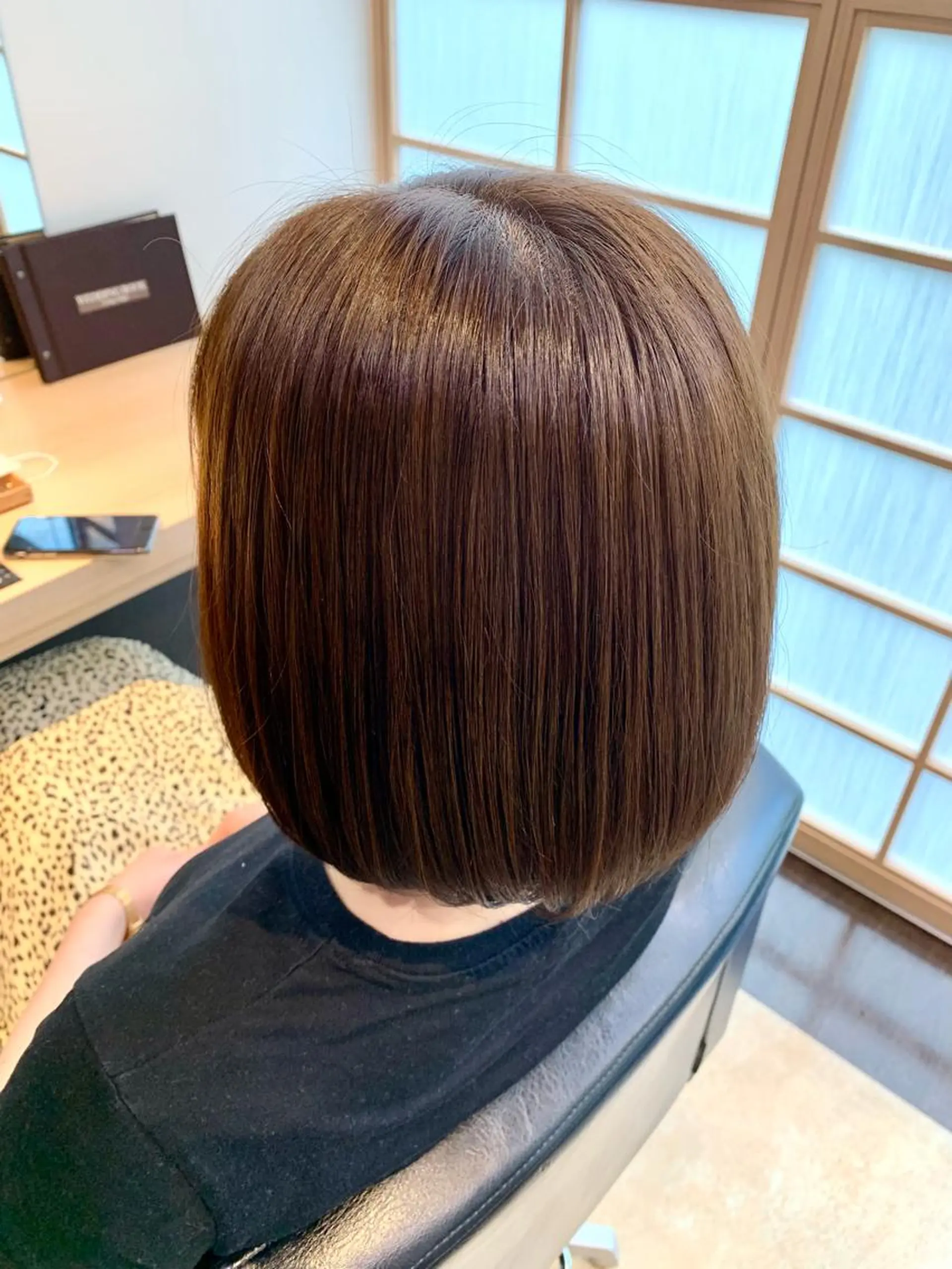 ショート カラー 透明感カラー トリートメント ⭐️似合わせアップ ⭐️並木奏絵のヘアスタイル