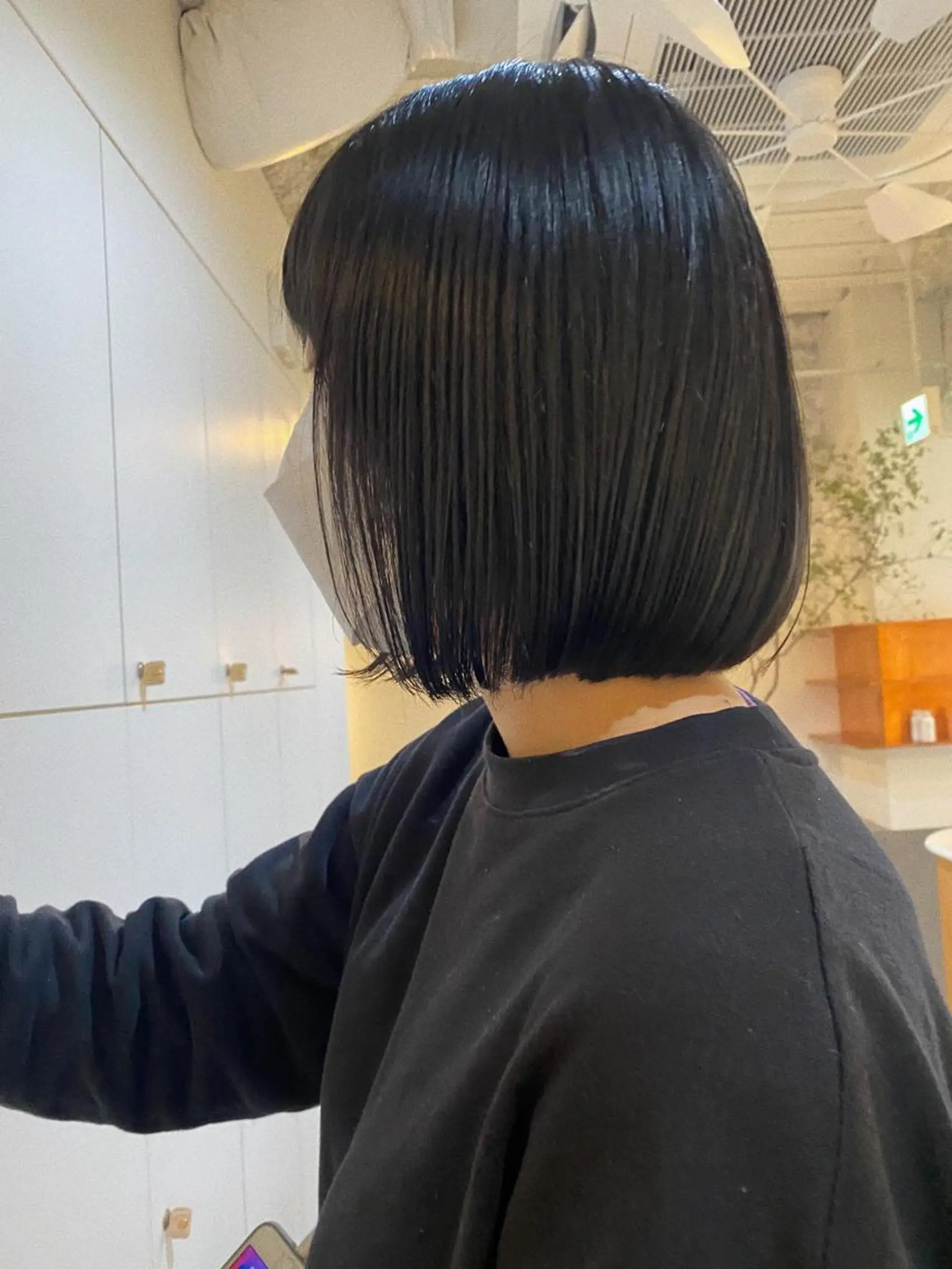ミディアム カラー 砂原 ひよりのヘアスタイル