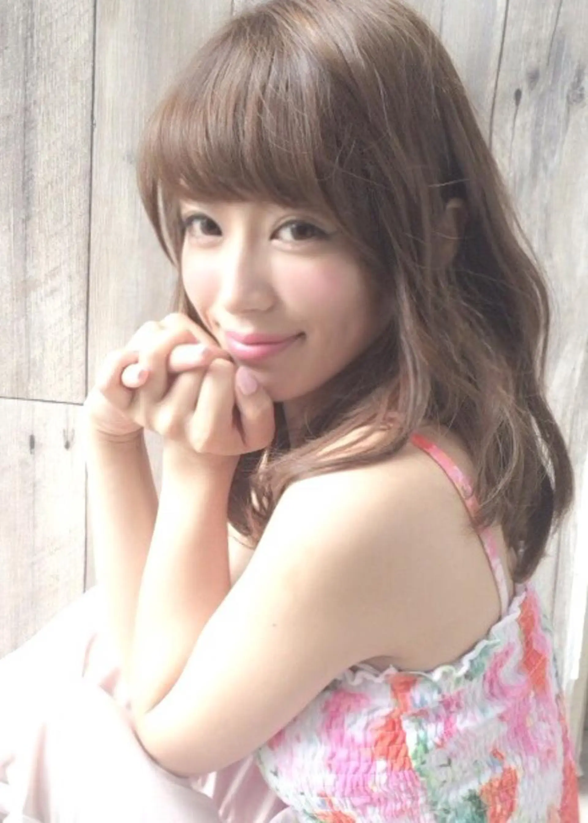 セミロング ロング 浜田 敦史のヘアスタイル