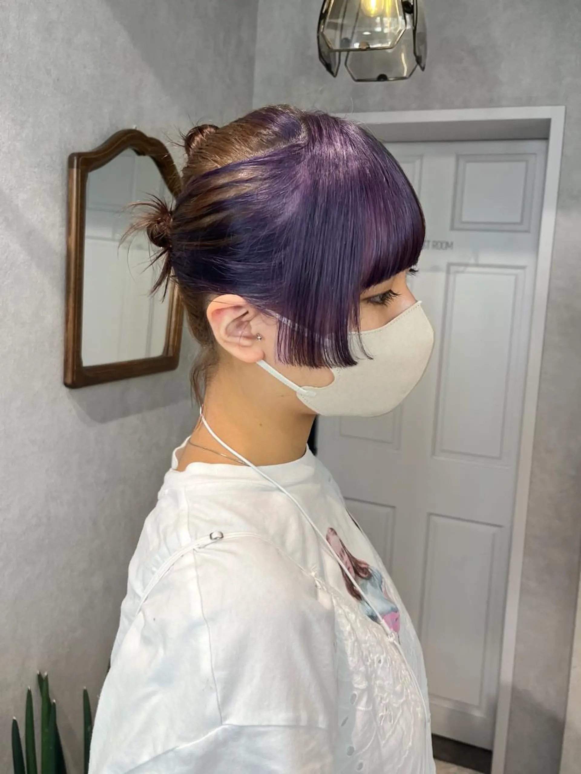 ミディアム カラー ヘアカラー ヘアセット🎀パーマ Tsubasaのヘアスタイル