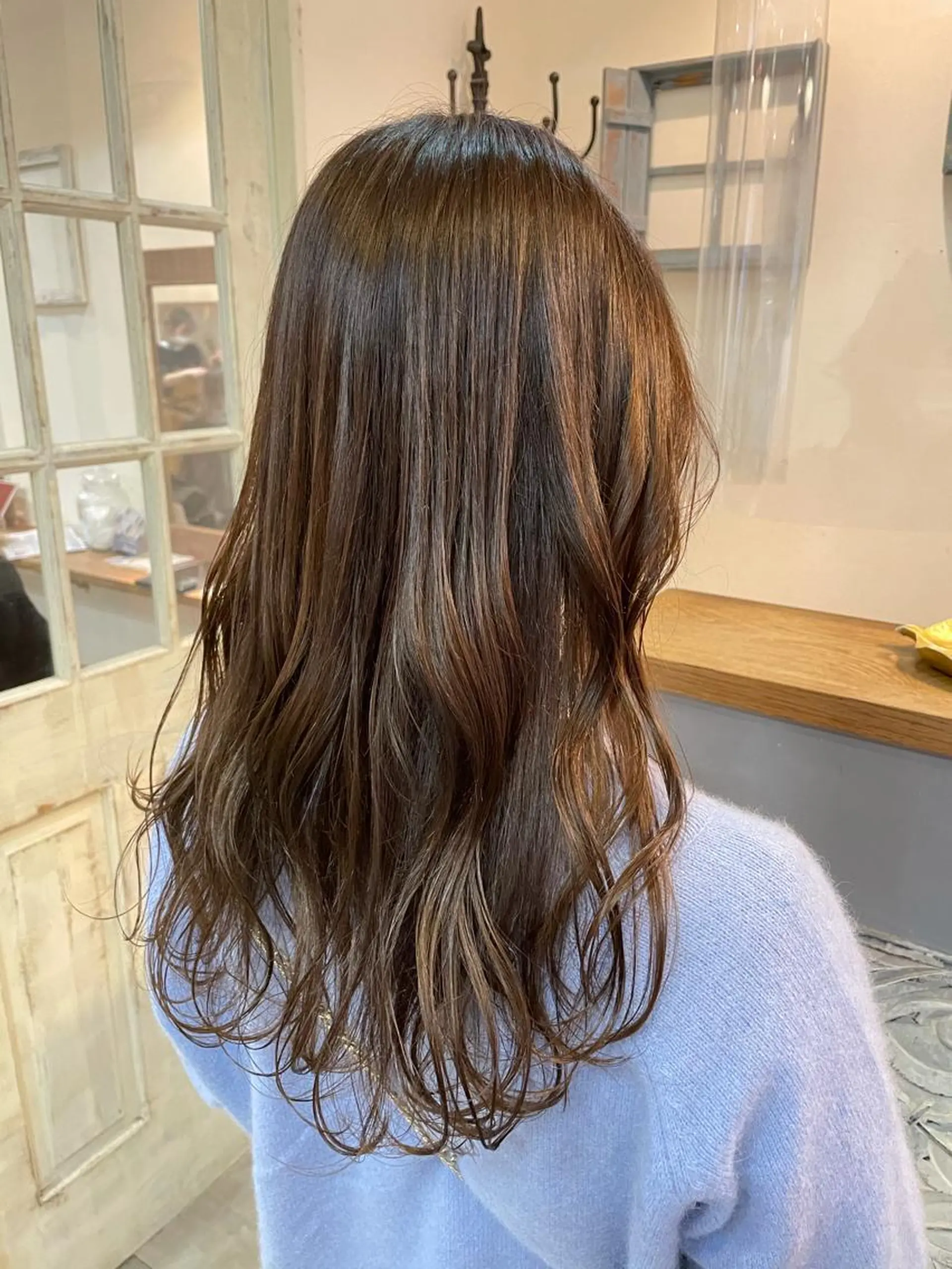 ロング 福田 ジュンキのヘアスタイル