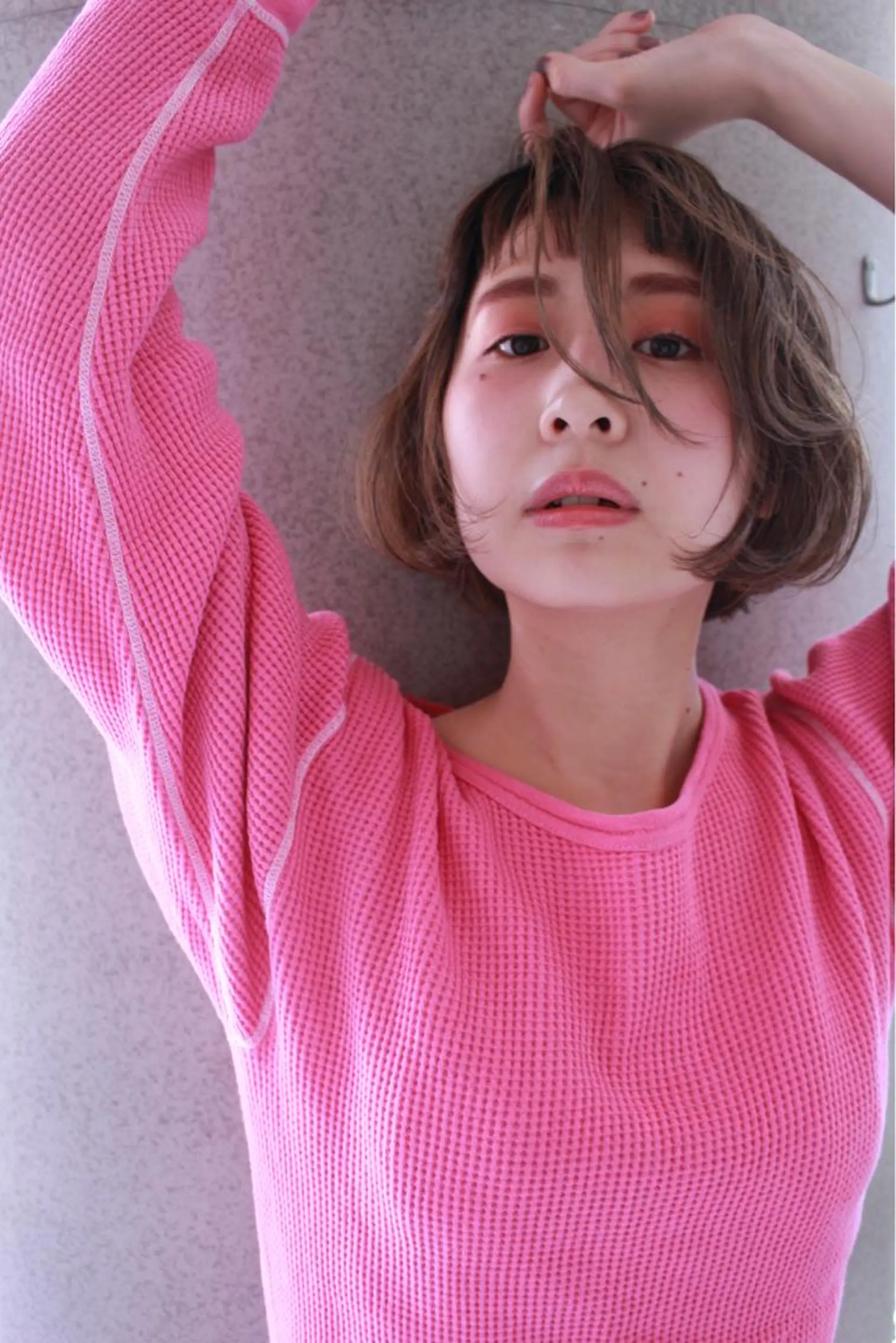 ショート カラー ブラウンカラー カット ヘアカラー トリートメント MAEDA MADOKAのヘアスタイル