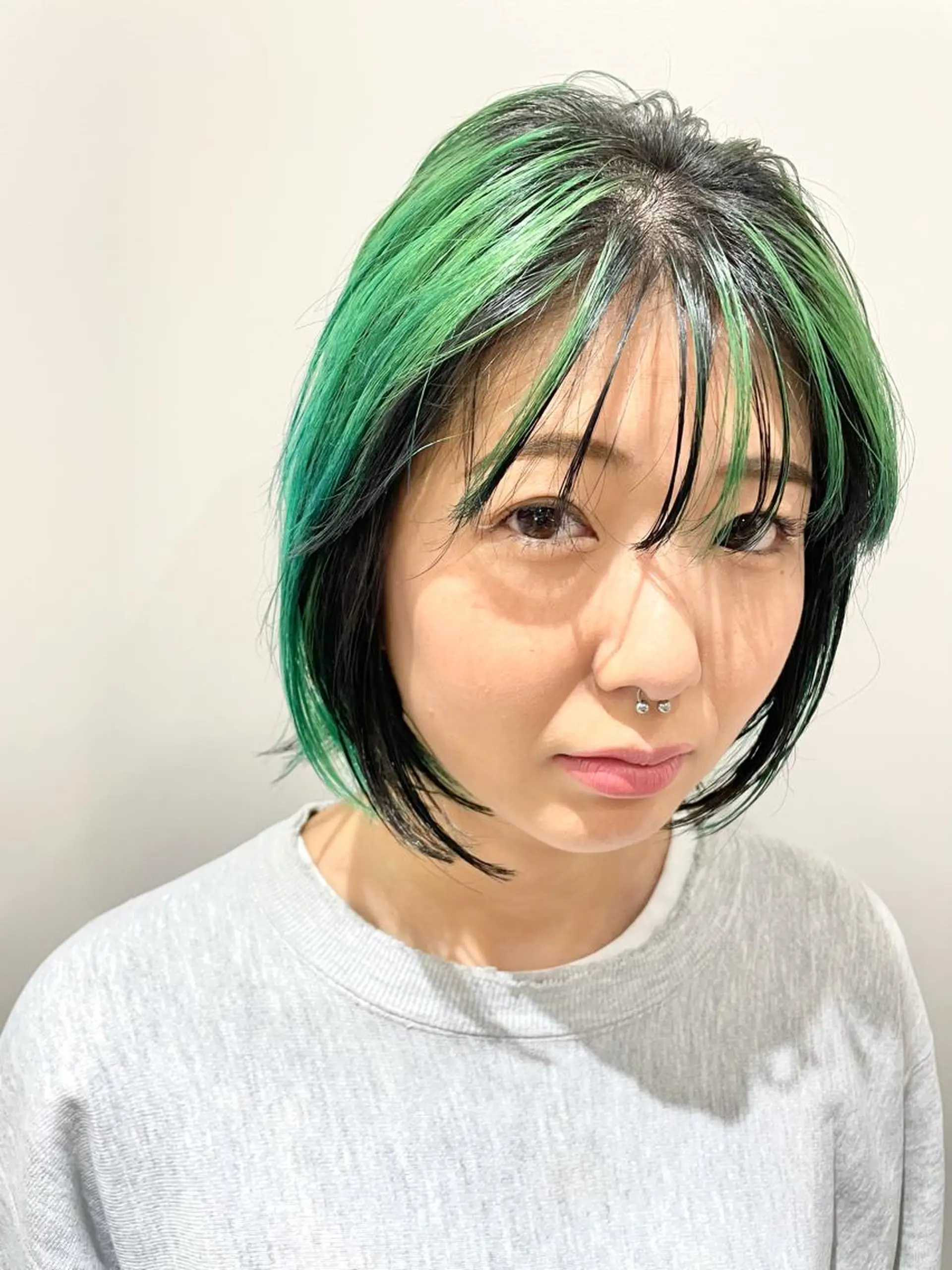 ショート カラーモデル募集中 美容室ハピスのヘアスタイル