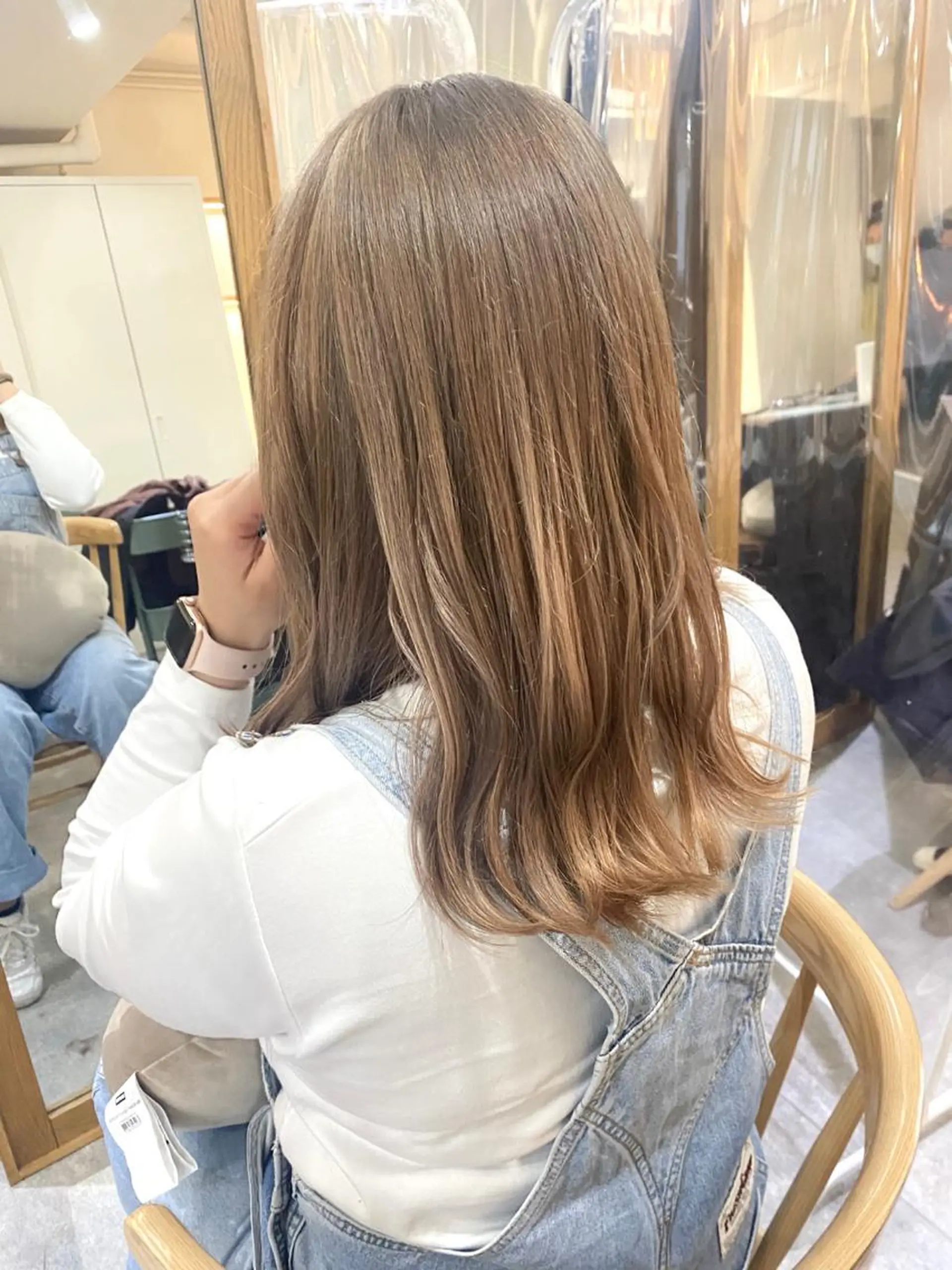 ミディアム カラー ヘアアレンジ ヘアカラー ボブ /ニュアンス/ satomi🧸💖のヘアスタイル