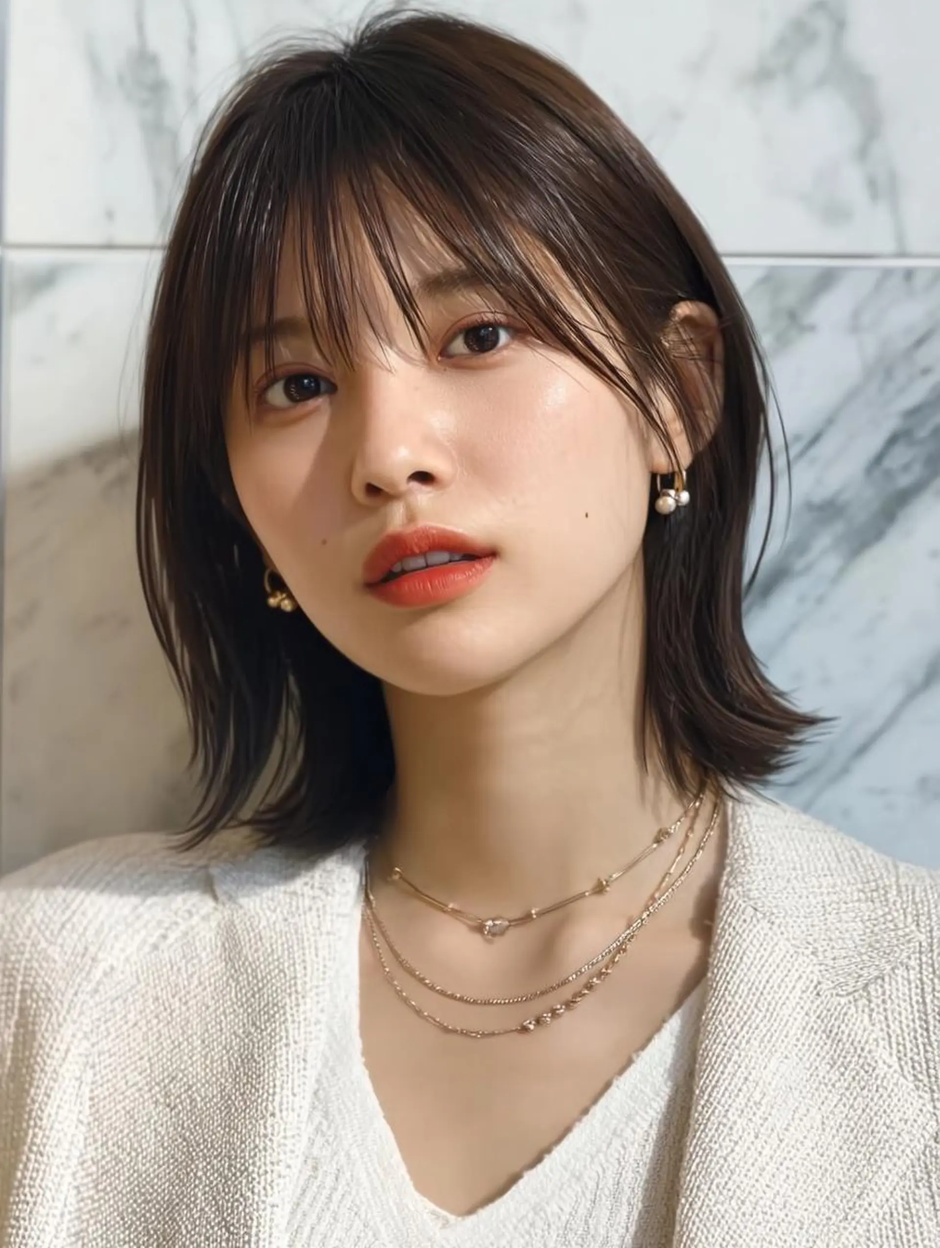 セミロング TELAHAIR 船橋のヘアスタイル