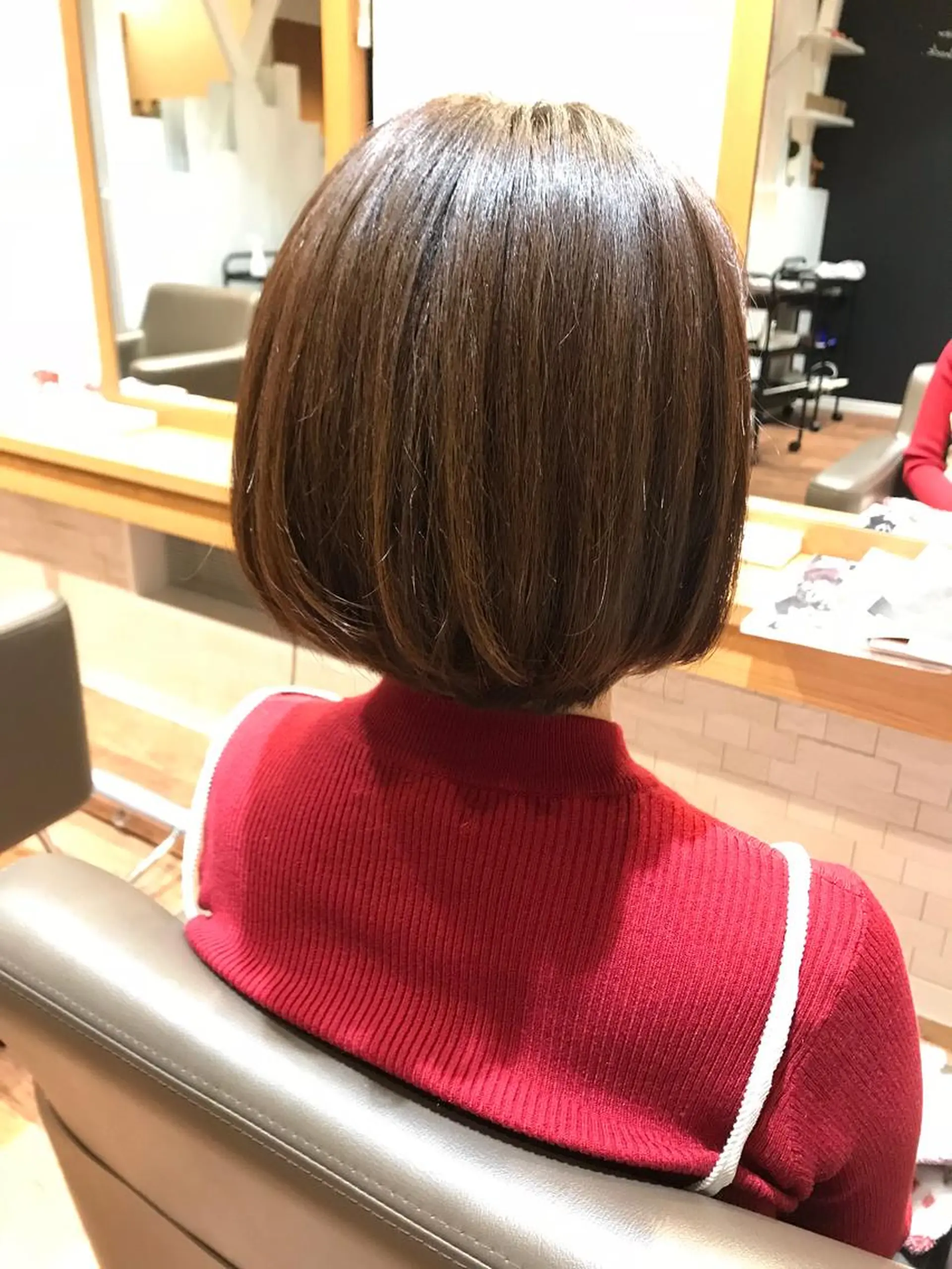 ショート カラー 【髪質改善】【美髪】 【ツヤ髪】ほしのちりのヘアスタイル