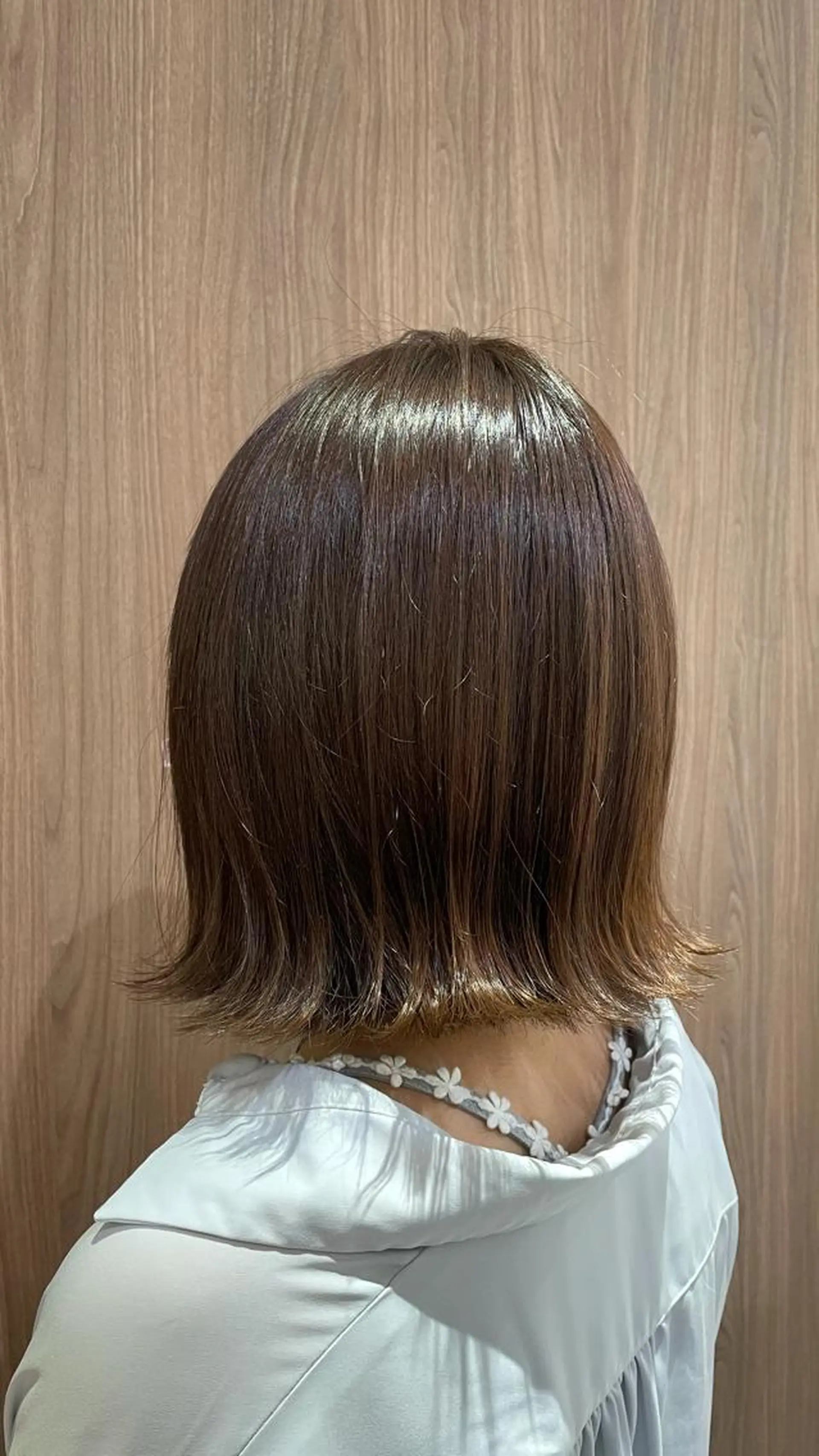 ミディアム パーマモデル募集🌈 森脇帆南のヘアスタイル