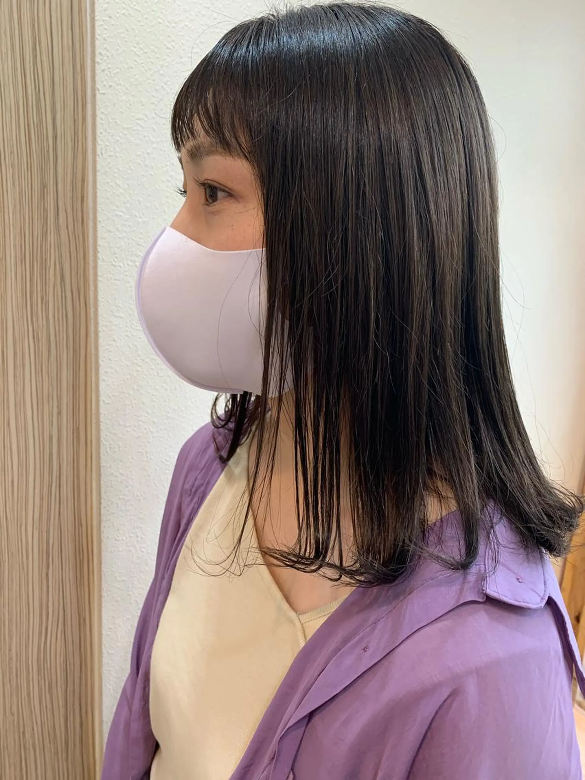 セミロング カラー 🌸スタイリスト 山浦美恵のヘアスタイル