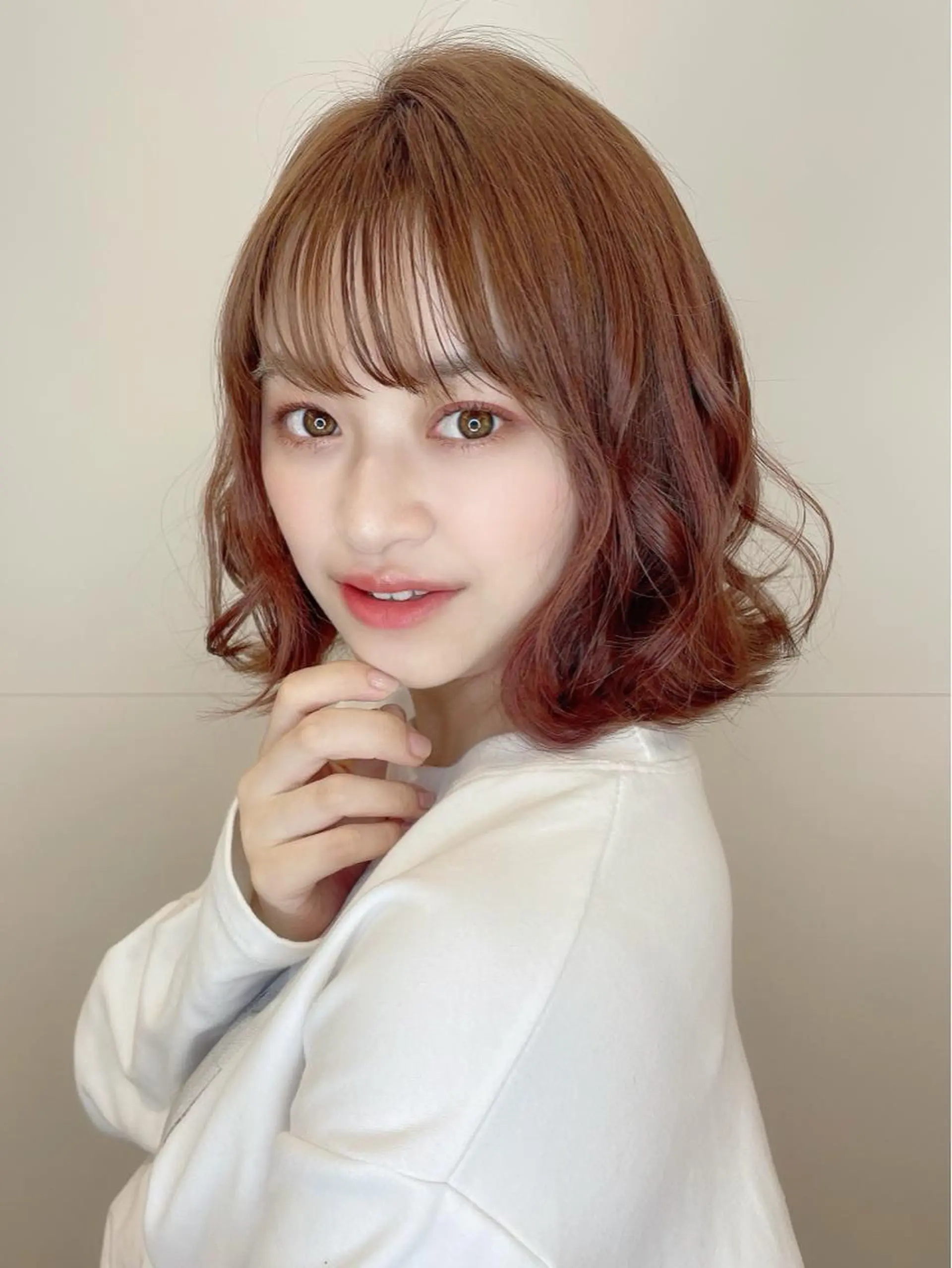 ミディアム カラー パーマ ヘアアレンジ トレンド眉🫧🪄 kumiの眉毛・アイブロウイメージ